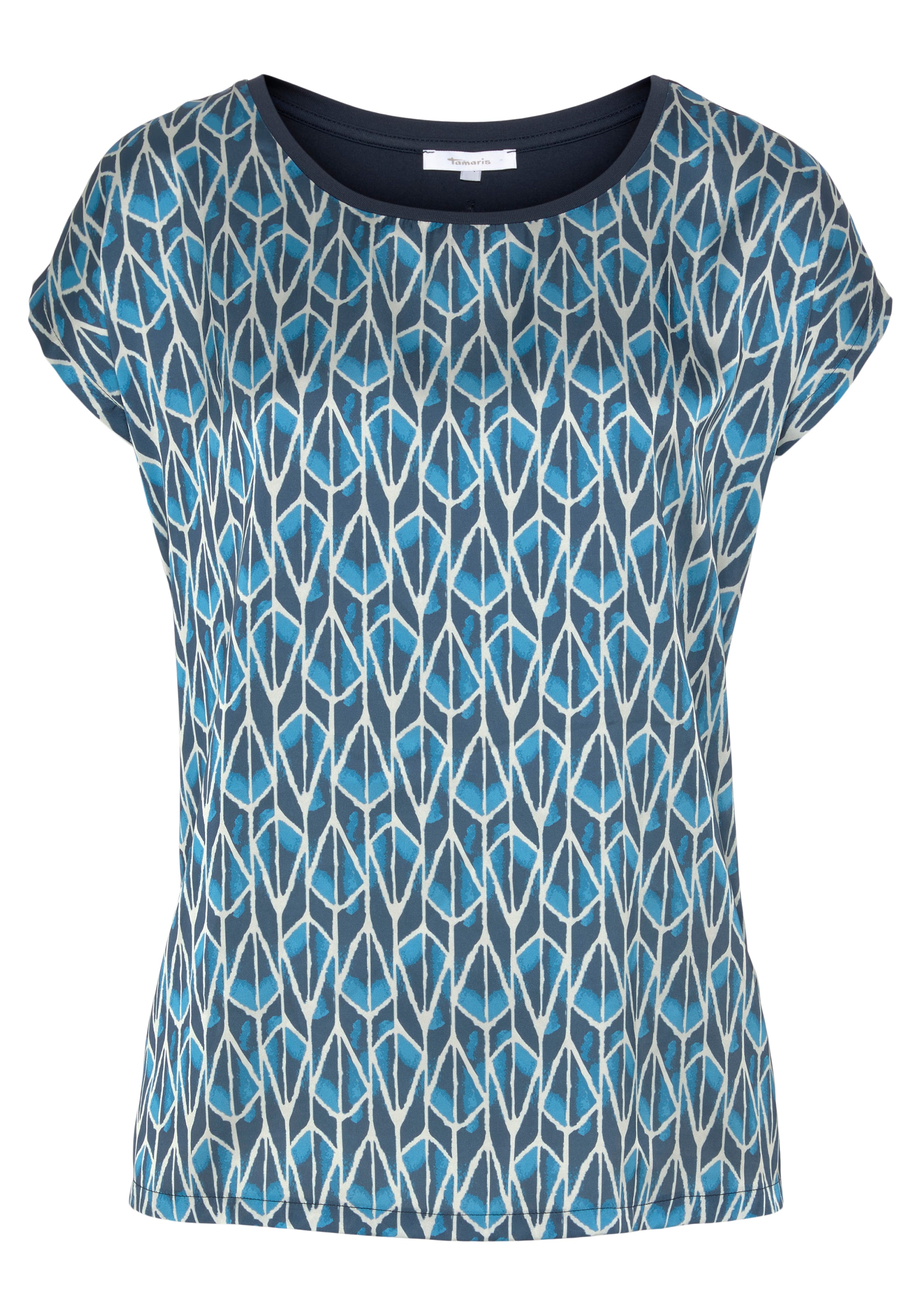 Tamaris Shirtbluse, mit trendigem Print | kaufen NEUE - für KOLLEKTION BAUR