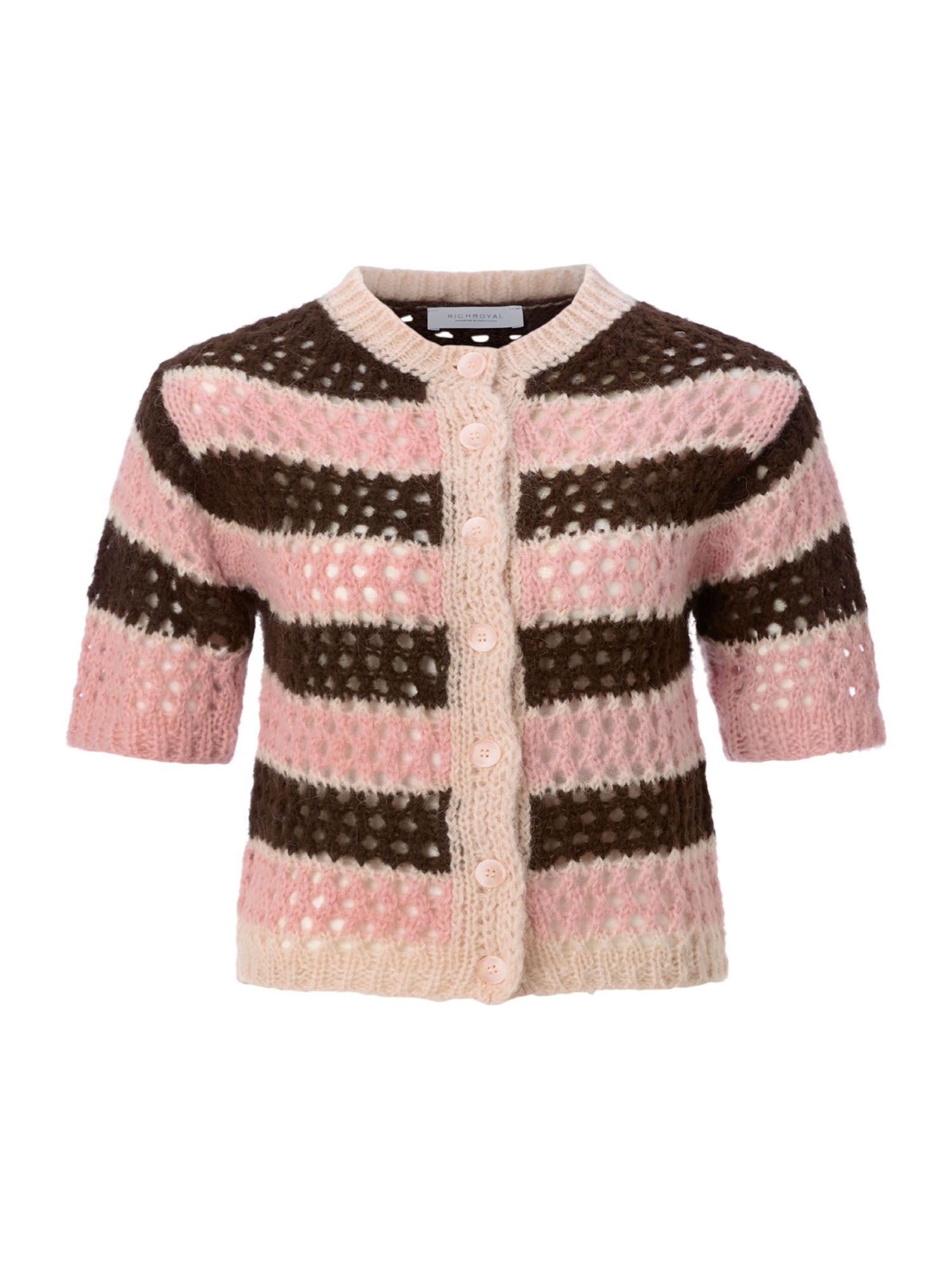 RICHROYAL Ajourstrickjacke »Rich & Royal«