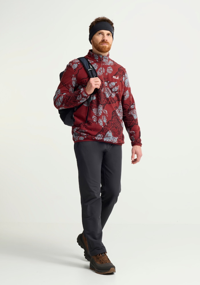 Jack Wolfskin Stehkragenpullover »PAW ERA 100 PRINT HZ M«