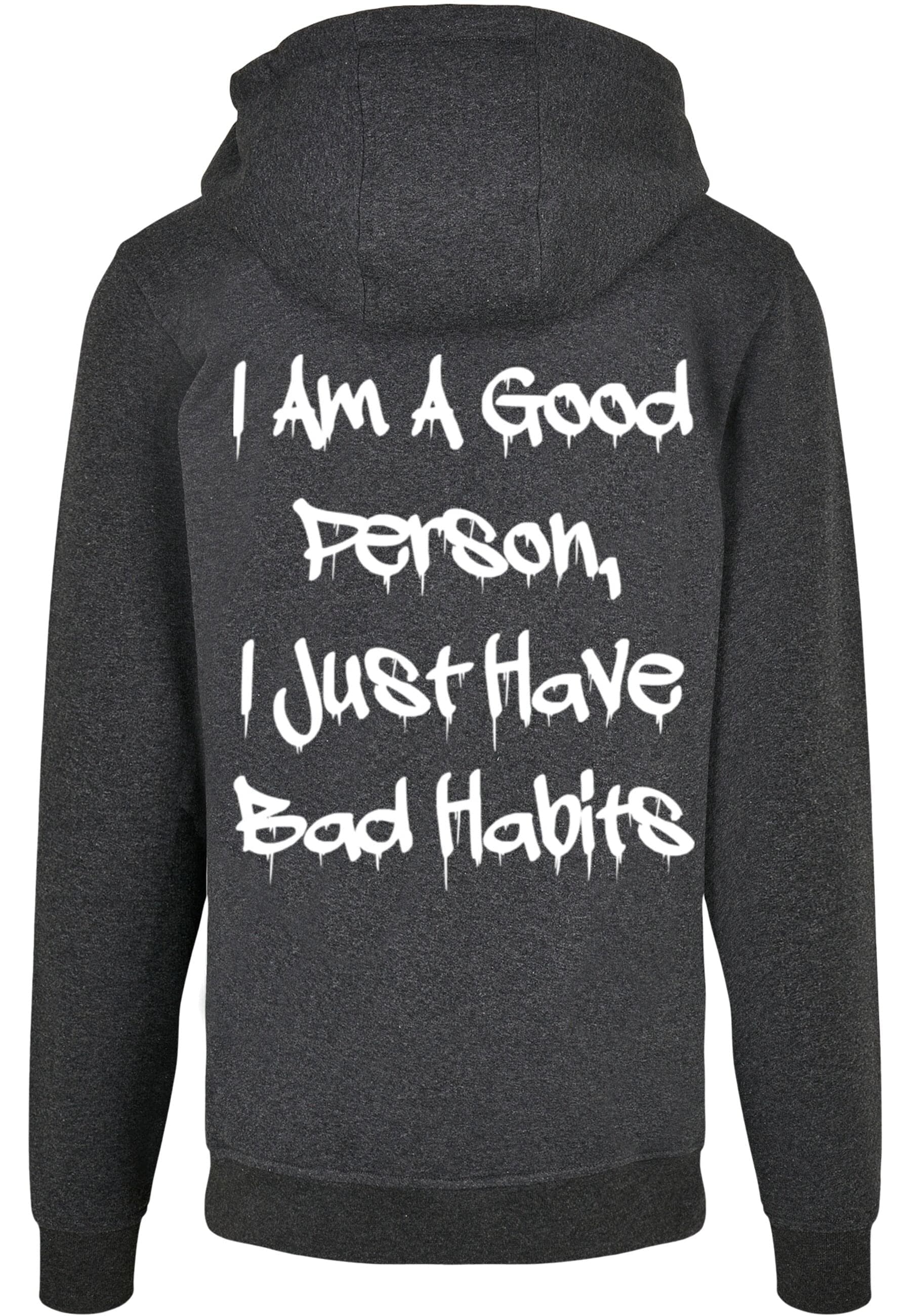 Merchcode Kapuzensweatshirt "Merchcode Herren Bad Habits Basic Hoody" günstig online kaufen