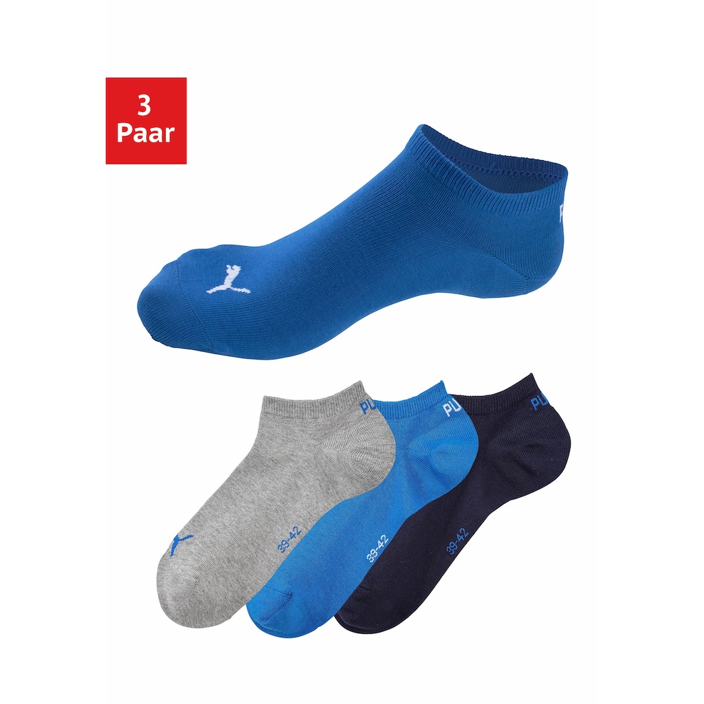 PUMA Sneakersocken, (3 Paar)