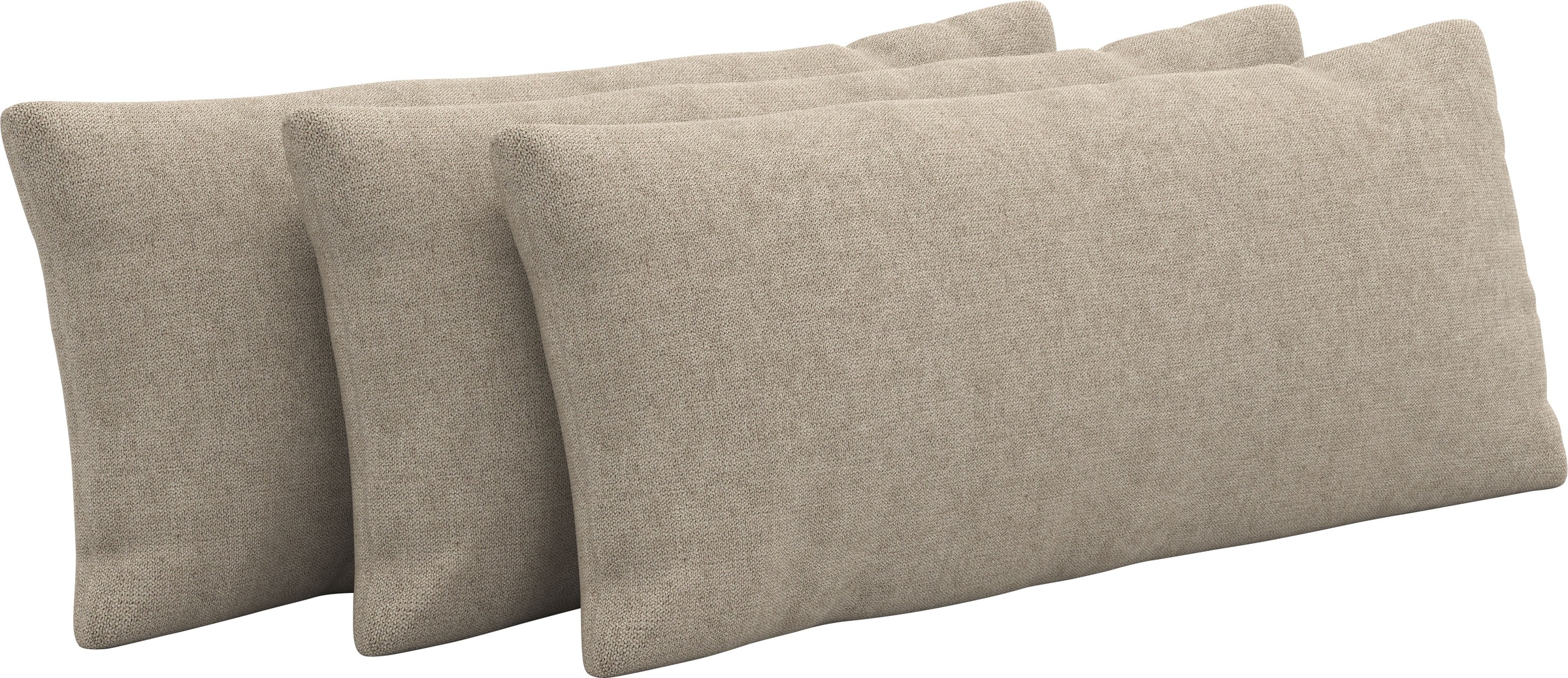 Auflagekissen SIT & MORE, B:65cm H:25cm T:10cm, grau, 95%Polyester, 5% Polyamid, Polsterauflagen, "Emely"