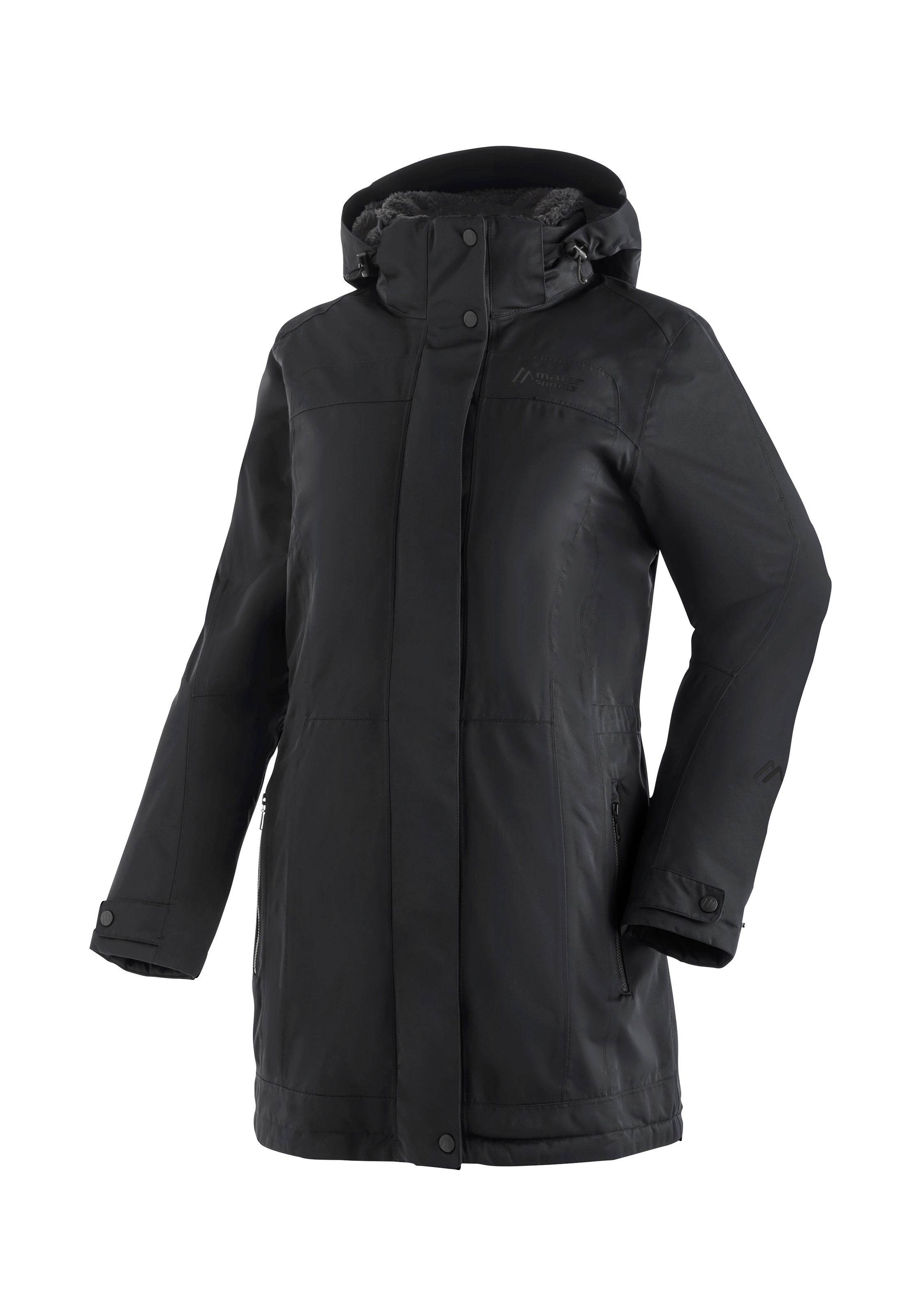 Maier Sports Funktionsjacke "Lisa 2.1", Damen Mantel, atmungsaktiver Wintermantel, 2 RV-Taschen, Regular Fit