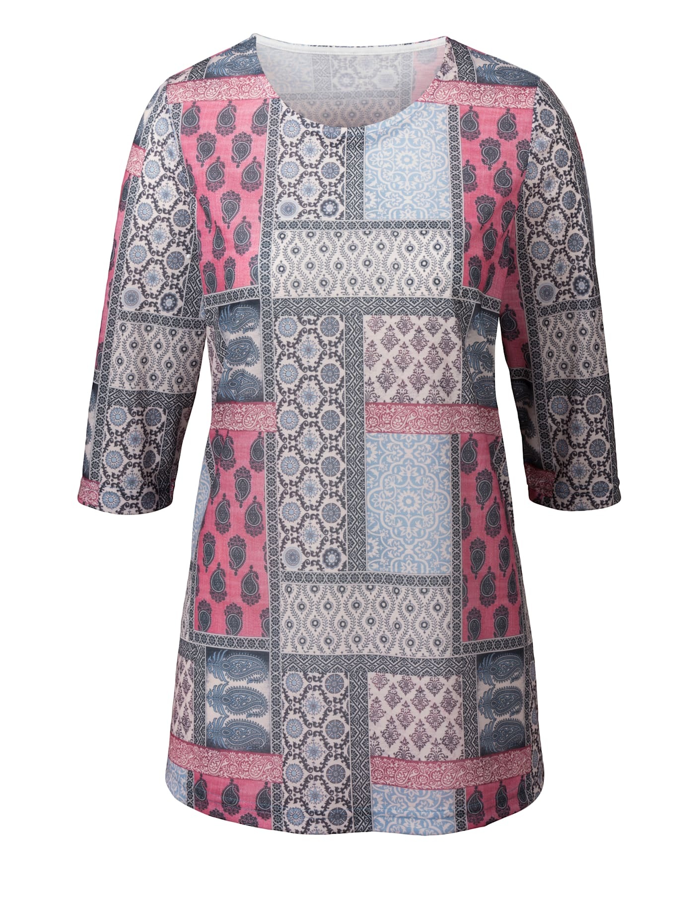 Classic Basics Print-Shirt "Longshirt" 1 Stk. tlg. günstig online kaufen