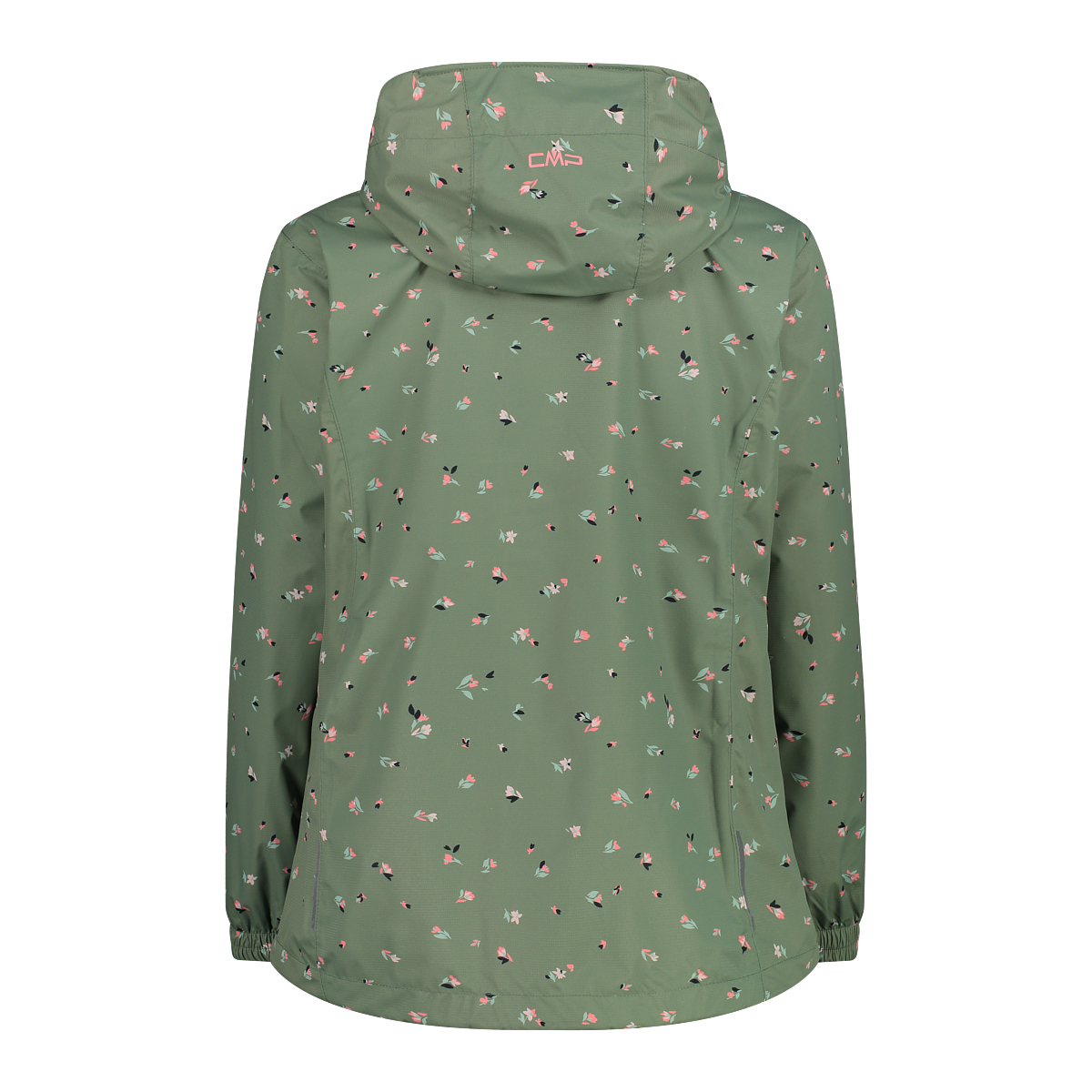 CMP Regenjacke mit Kapuze Packtasche, getapte Nähte, atmungsaktiv