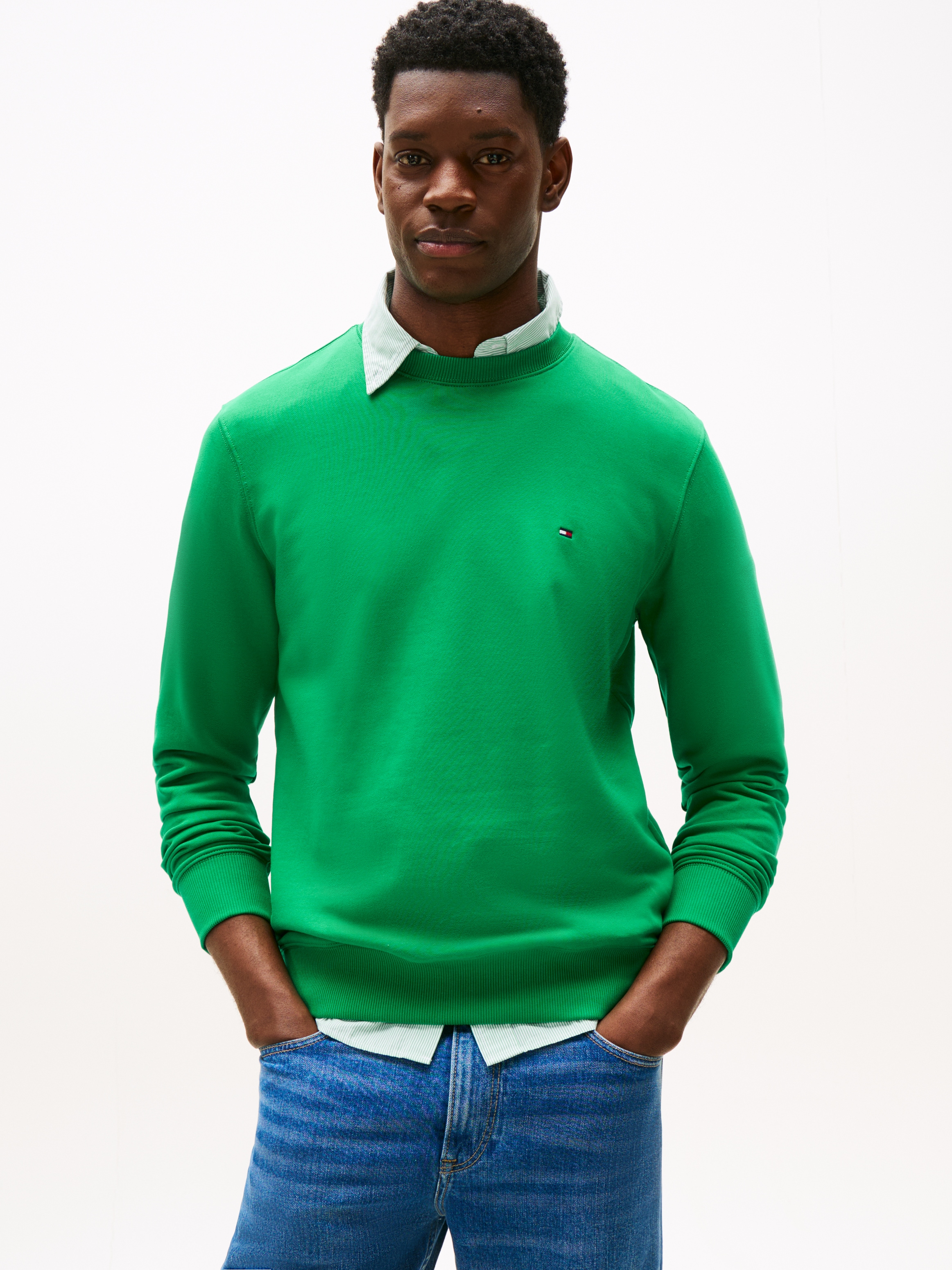 Tommy Hilfiger Sweatshirt "ESSENTIAL TERRY CREWNECK" günstig online kaufen