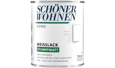 SCHÖNER WOHNEN FARBE Weißlack »Home«
