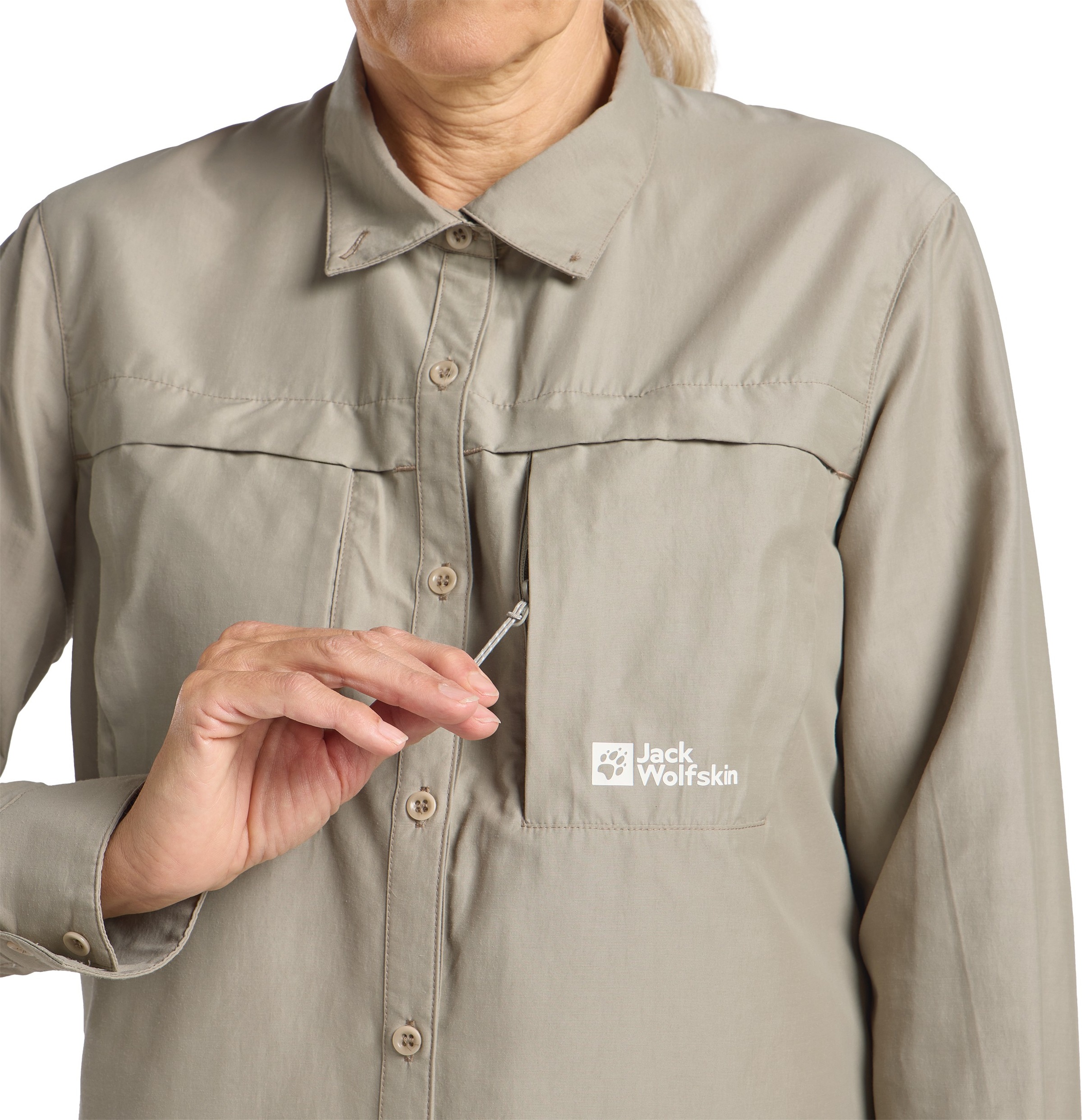Jack Wolfskin Langarmbluse »BARRIER LS SHIRT W«