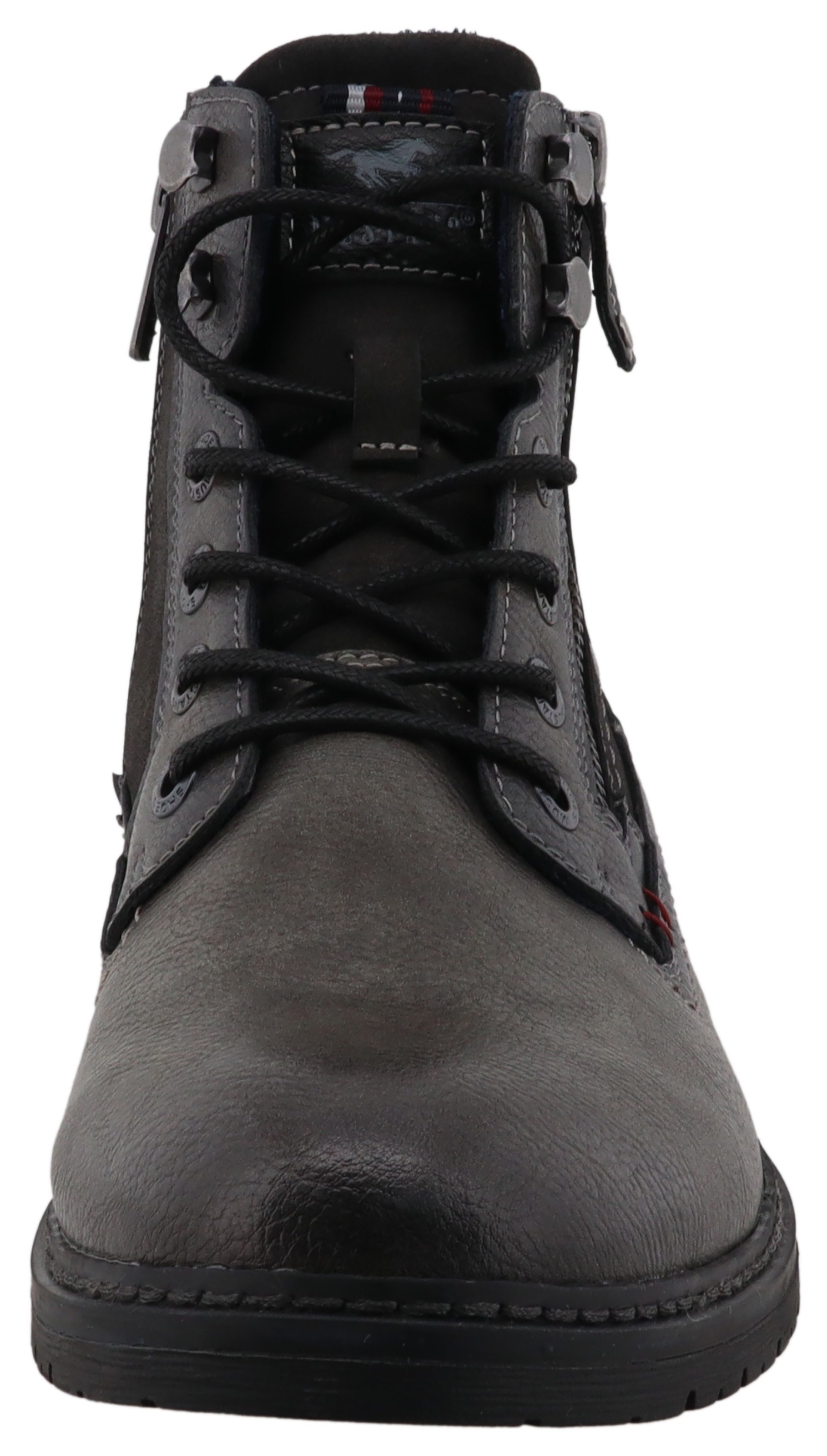 Mustang Shoes Marcas Herren Schnürboots Grau Gr. 41 3