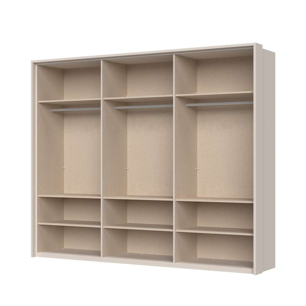 Thumbnail - PLACES OF STYLE Drehtürenschrank "Opera Parsol-Glastüren, LED-Glasbodenbeleuchtung, mit und ohne Kranz" Glastüren, UV-La...
