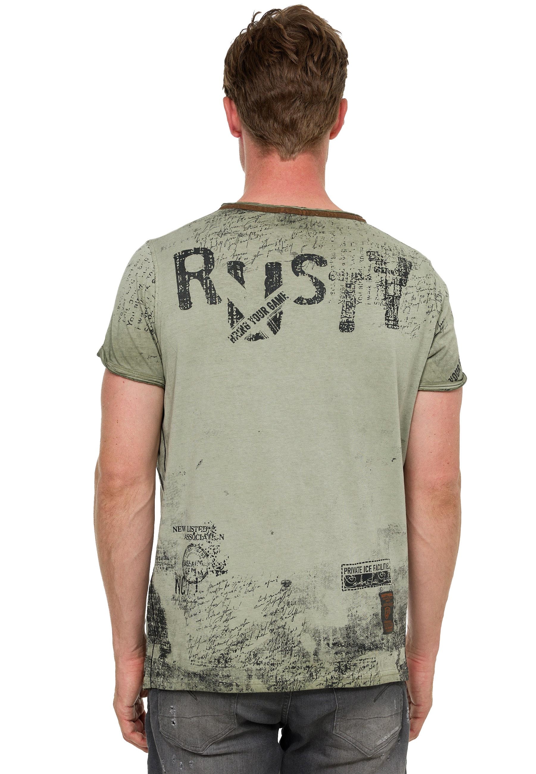 Rusty Neal T-Shirt, im Used-Look