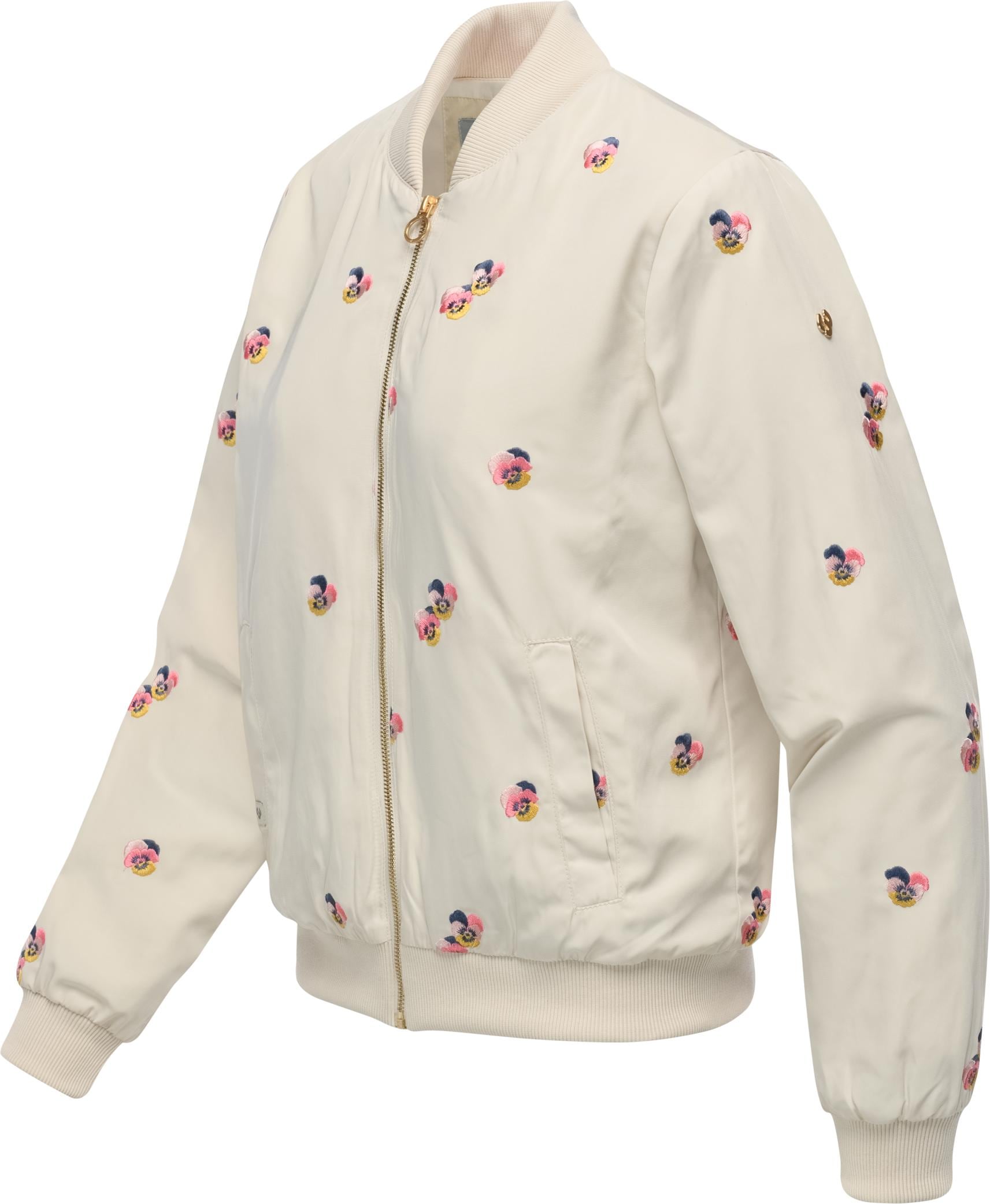 Ragwear Outdoorjacke »Lunara YOUMODO« ohne Kapuze Leichte Übergangsjacke mit Bomberkragen