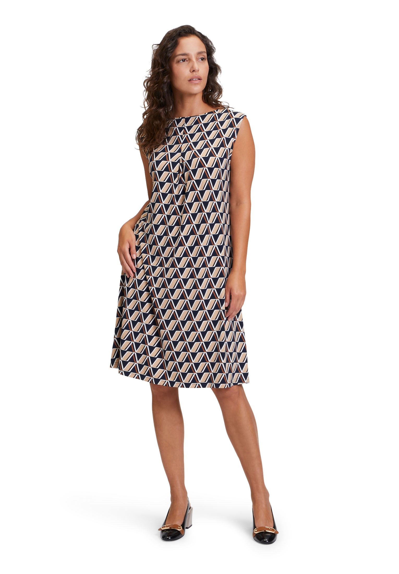 Betty Barclay Jerseykleid »Betty Barclay Jerseykleid mit Print«, Form