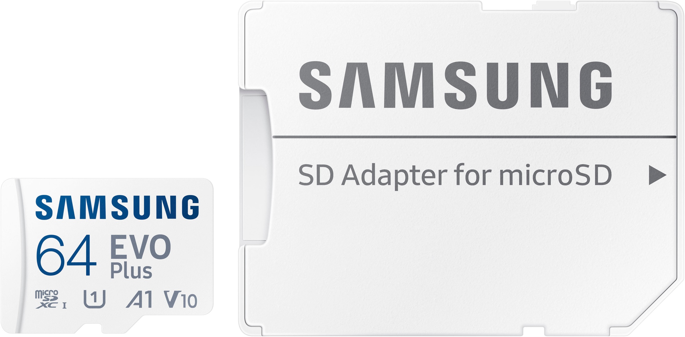 Samsung Speicherkarte »EVO Plus (2024) 128GB inkl. SD-Adapter«, (Video Speed Class 30 (V30)/UHS Speed Class 3 (U3) 160 MB/s Lesegeschwindigkeit)