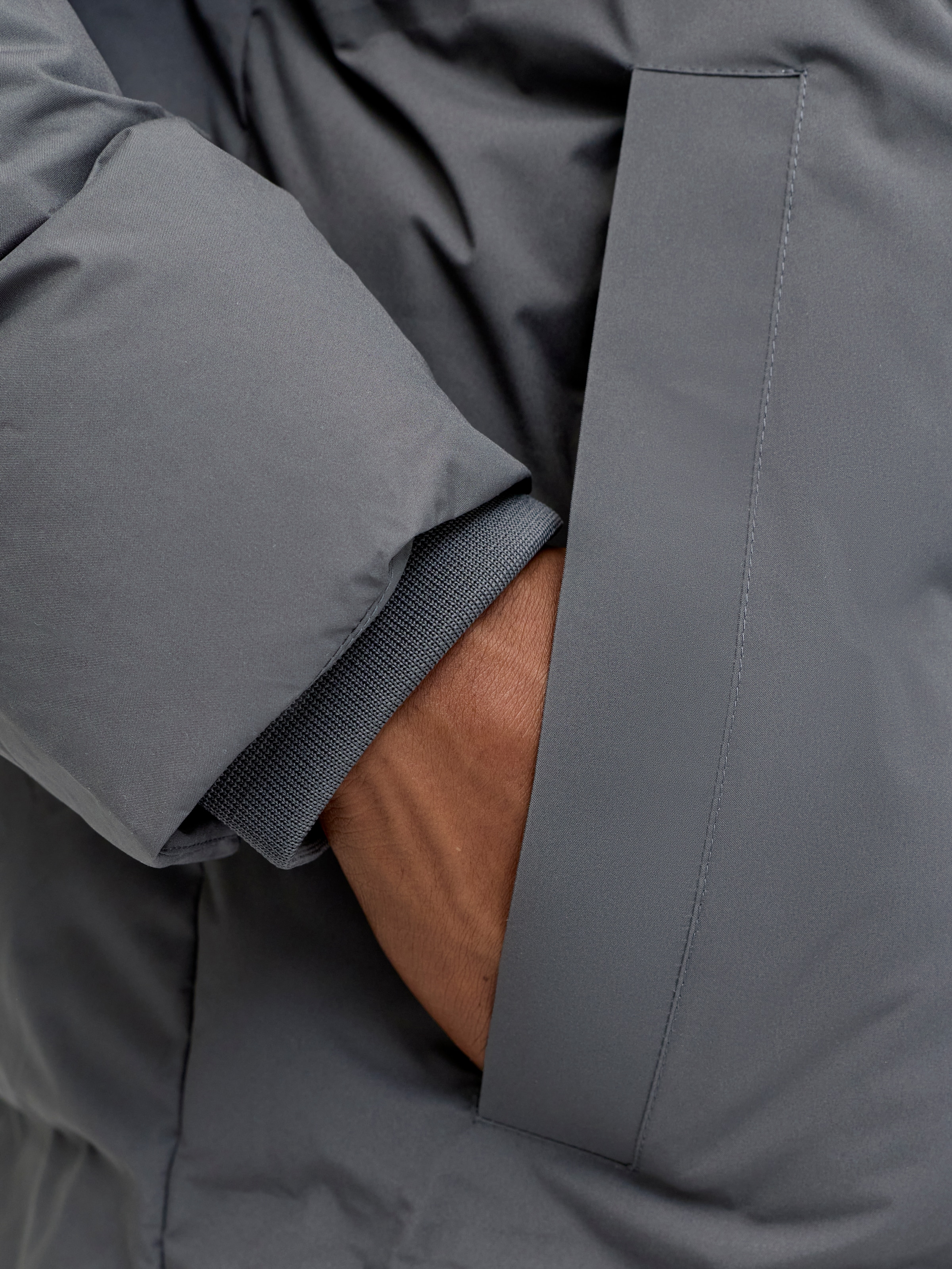 Jack & Jones PlusSize Steppjacke »JJKAITO PUFFER JACKET PLS« mit Kapuze