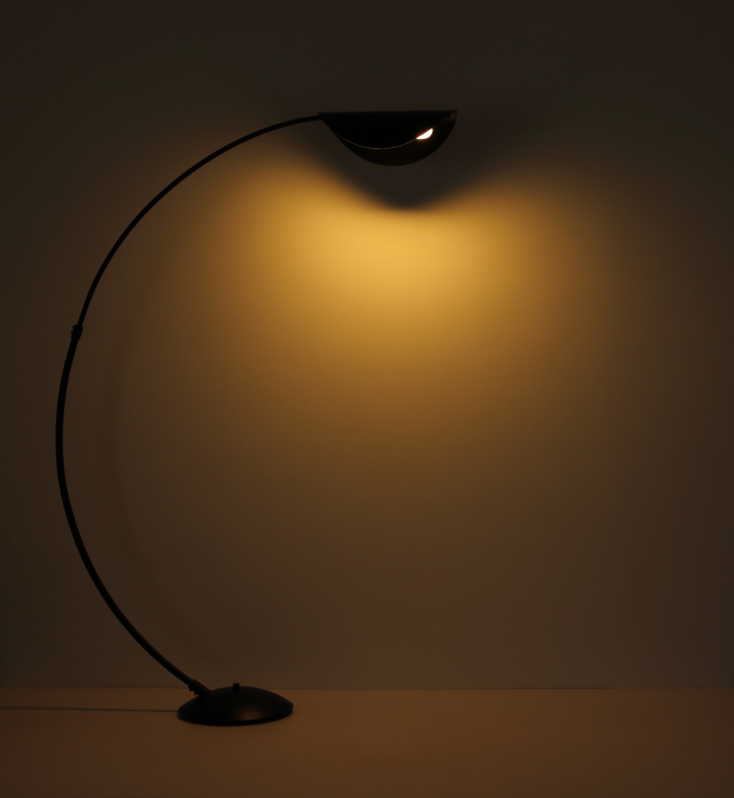 GLOBO LIGHTING Stehlampe »ROBLES« LED-Modul 1 Stk. Warmweiß LED Stehleuchte für Wohnzimmer dimmbar schwarz