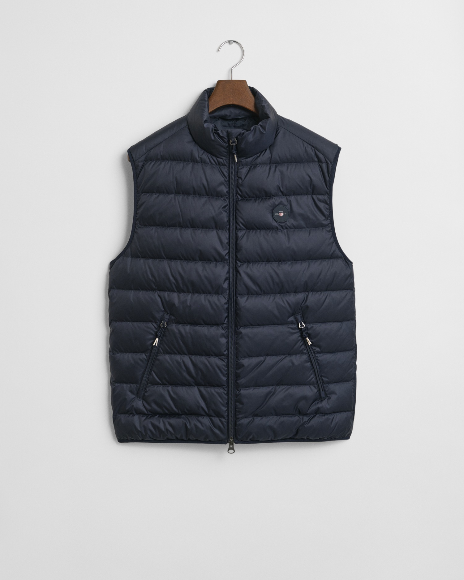 Gant Steppweste »LIGHT DOWN VEST«, Stehkragen, leicht, 2-Wege Reißverschluss