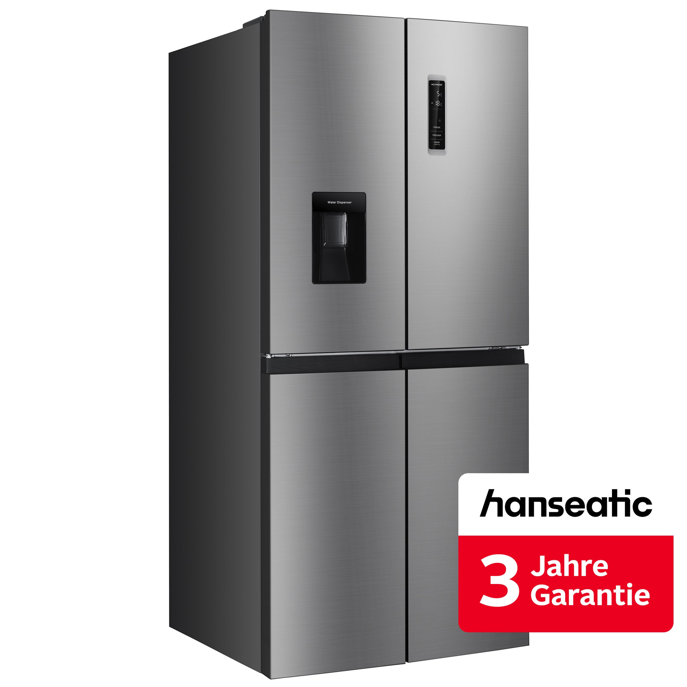 Hanseatic Multi Door "HCDC18080CWDI" 180 cm hoch 79 cm breit inkl. 3 Jahre Herstellergarantie
