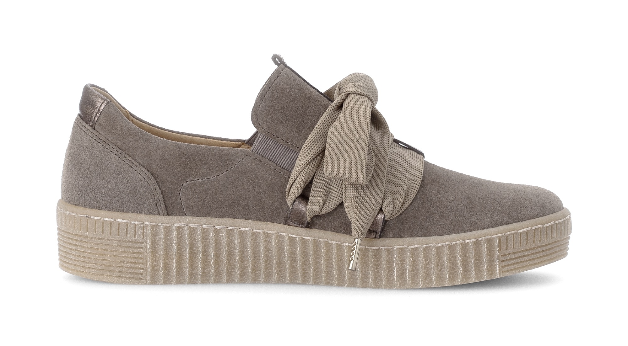 Gabor Plateausneaker, Schnürschuh, Halbschuh, Slipper mit aufgesetzter Zier günstig online kaufen