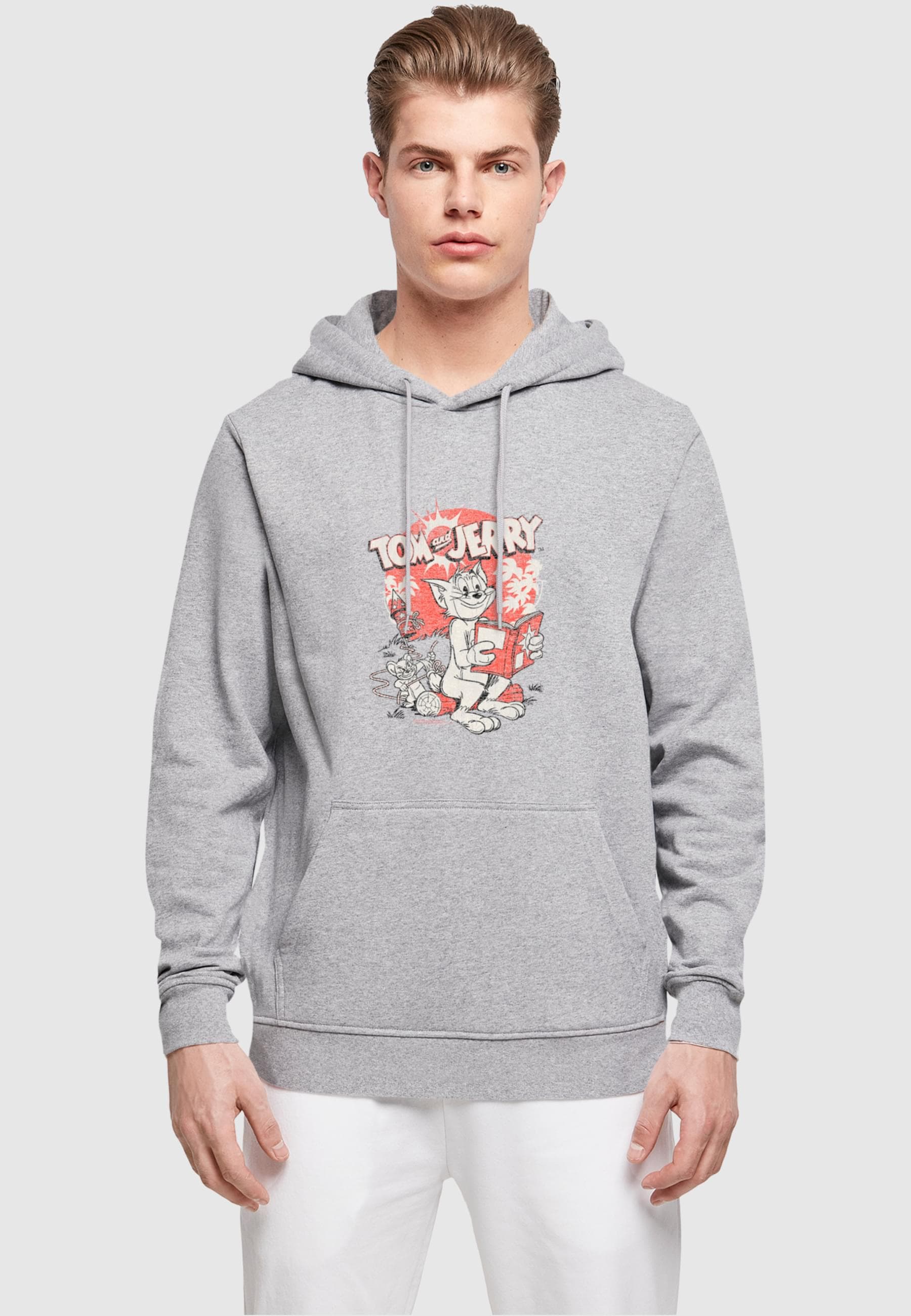 ABSOLUTE CULT Kapuzensweatshirt »ABSOLUTE CULT Herren Tom and Jerry - Rocket Prank Basic Hoody«, (1 tlg.)