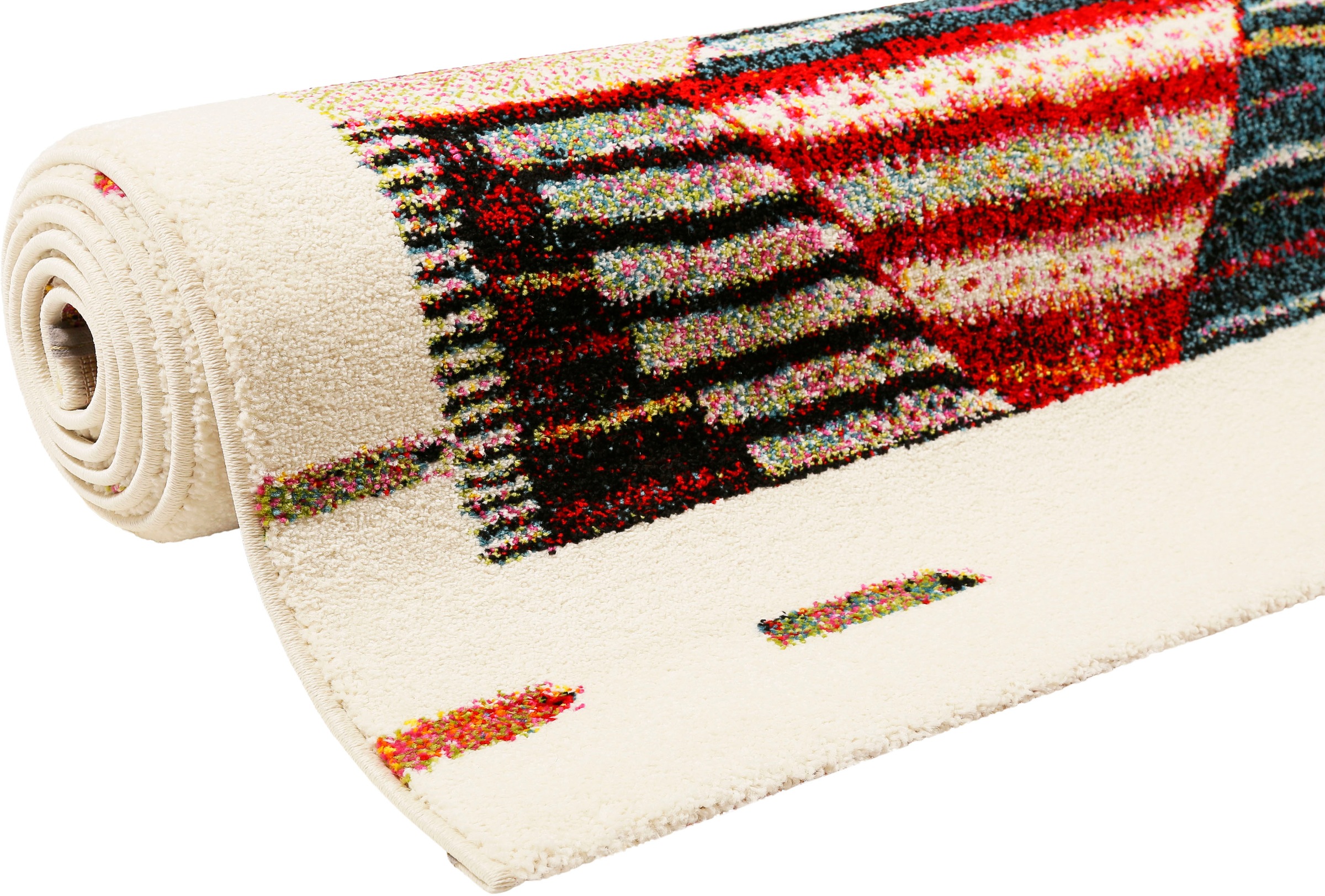 Wecon Home Modern Berber Rug Multicolor 160x225 cm 3
