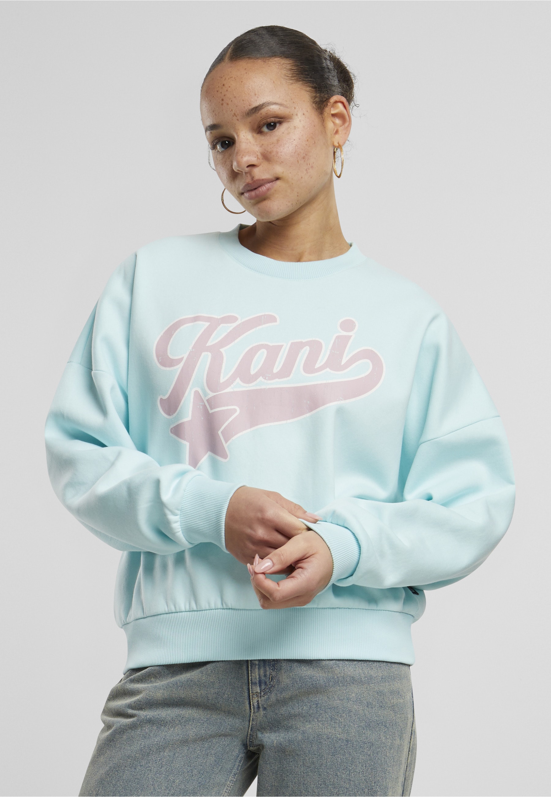 Karl Kani Sweater »Karl Kani Karl Kani Woven Signature Star Logo Crew«

