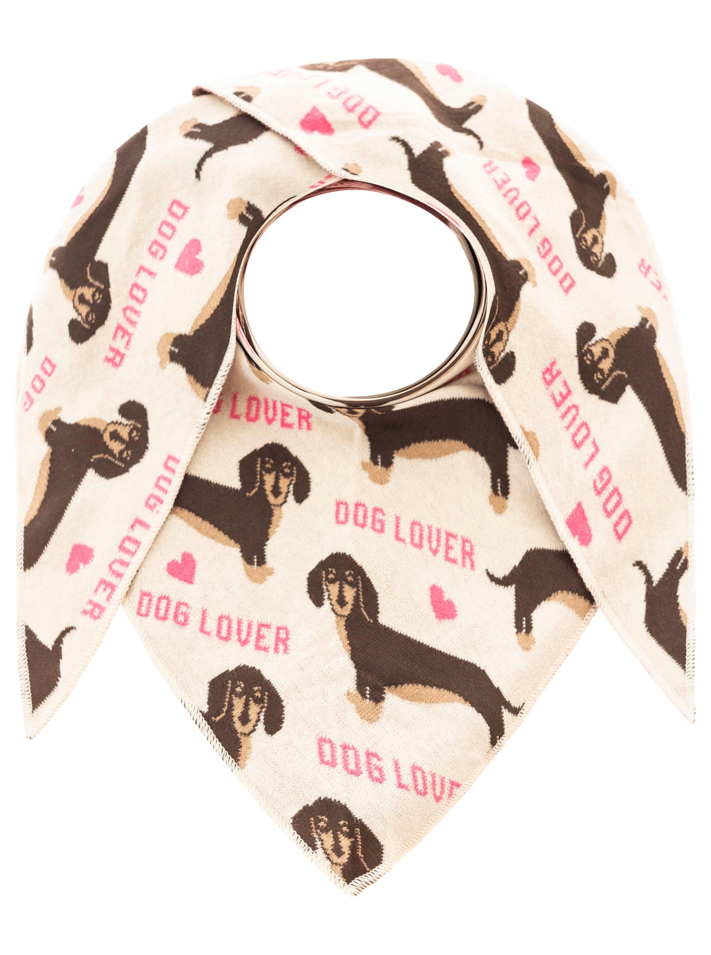 Zwillingsherz Dreieckstuch »"Dog Lover"«