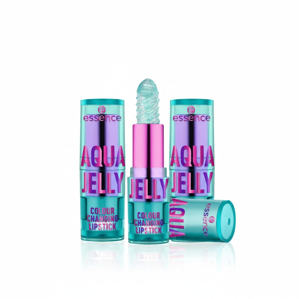 Essence Lippenstift »AQUA JELLY COLOUR CHANGING LIPSTICK« 3-tlg., glänzend, individuelles Farbergebnis