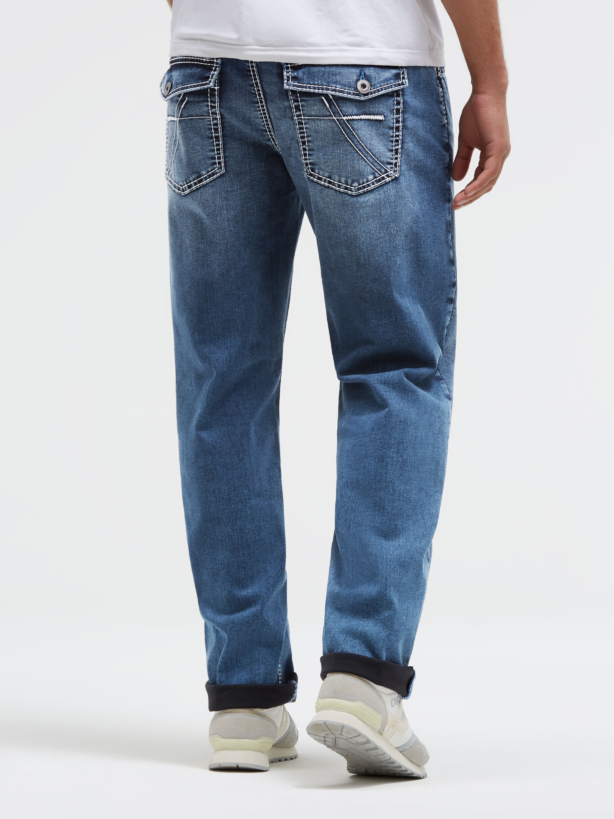 CAMP DAVID Comfort-fit-Jeans mit normaler Leibhöhe