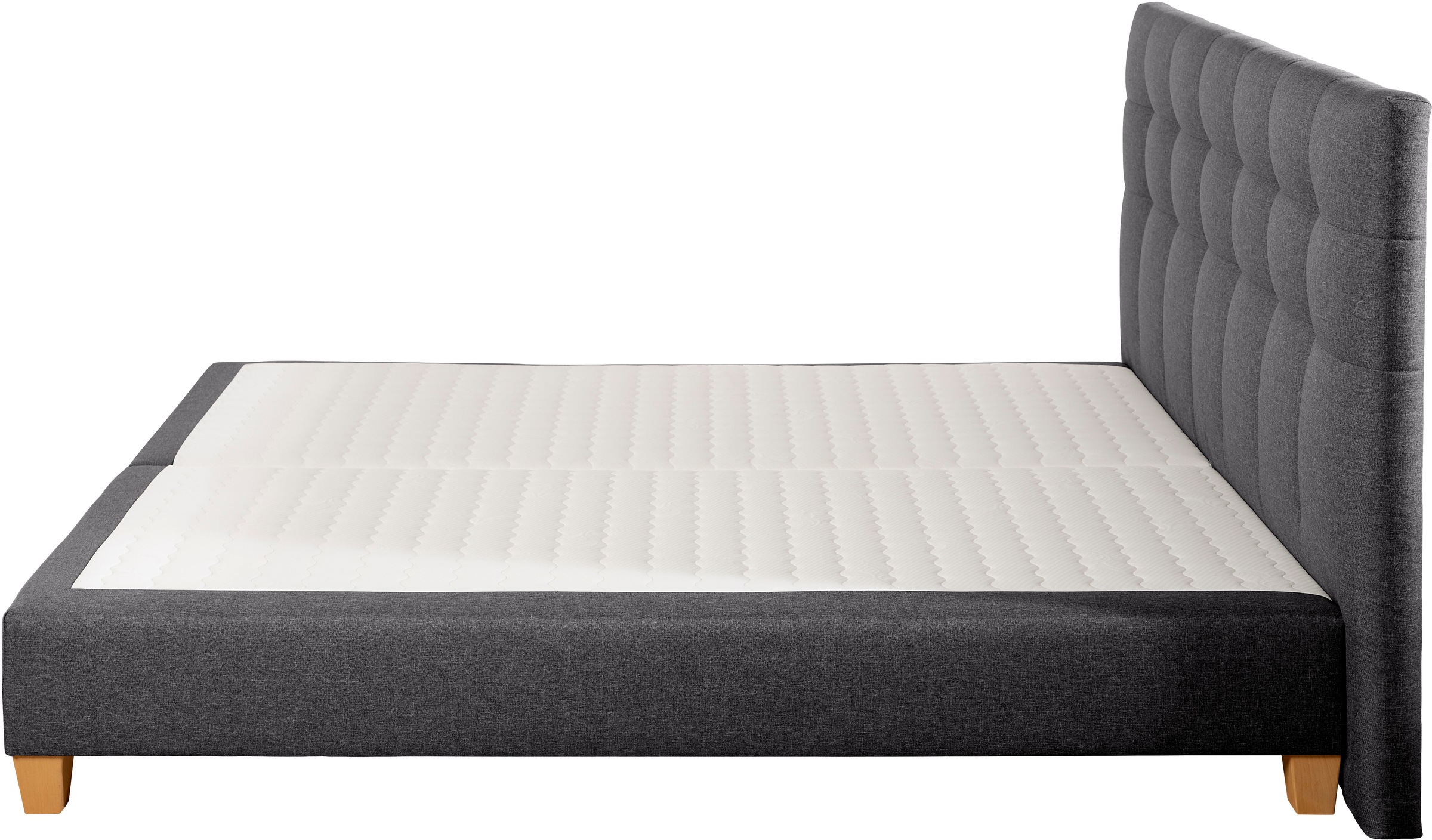 Home Affaire Moulay Box Spring Bed Anthracite 214x211cm 6