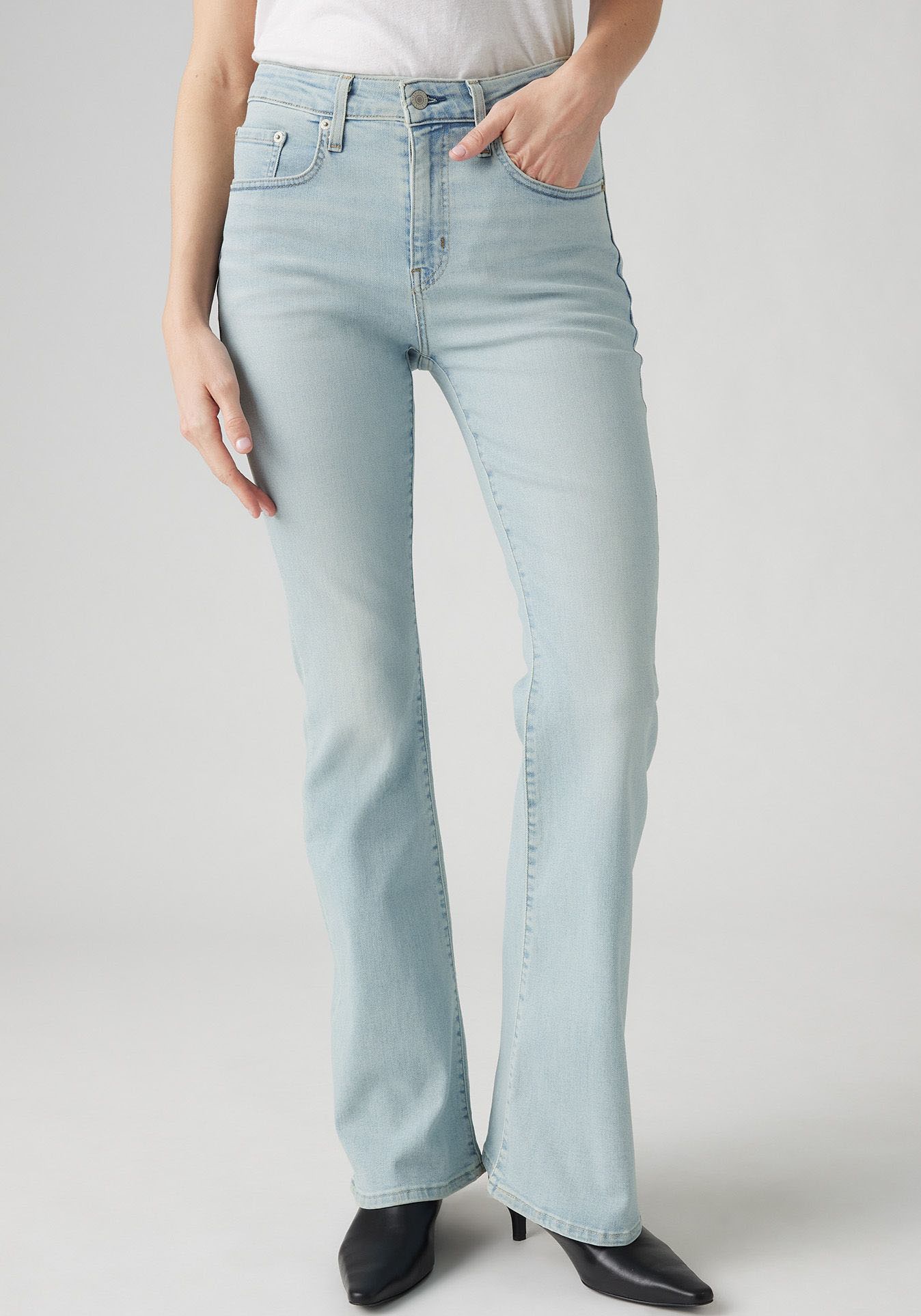 Levi's 726 HR Flare Women Bootcut Jeans Blue 30/32 3