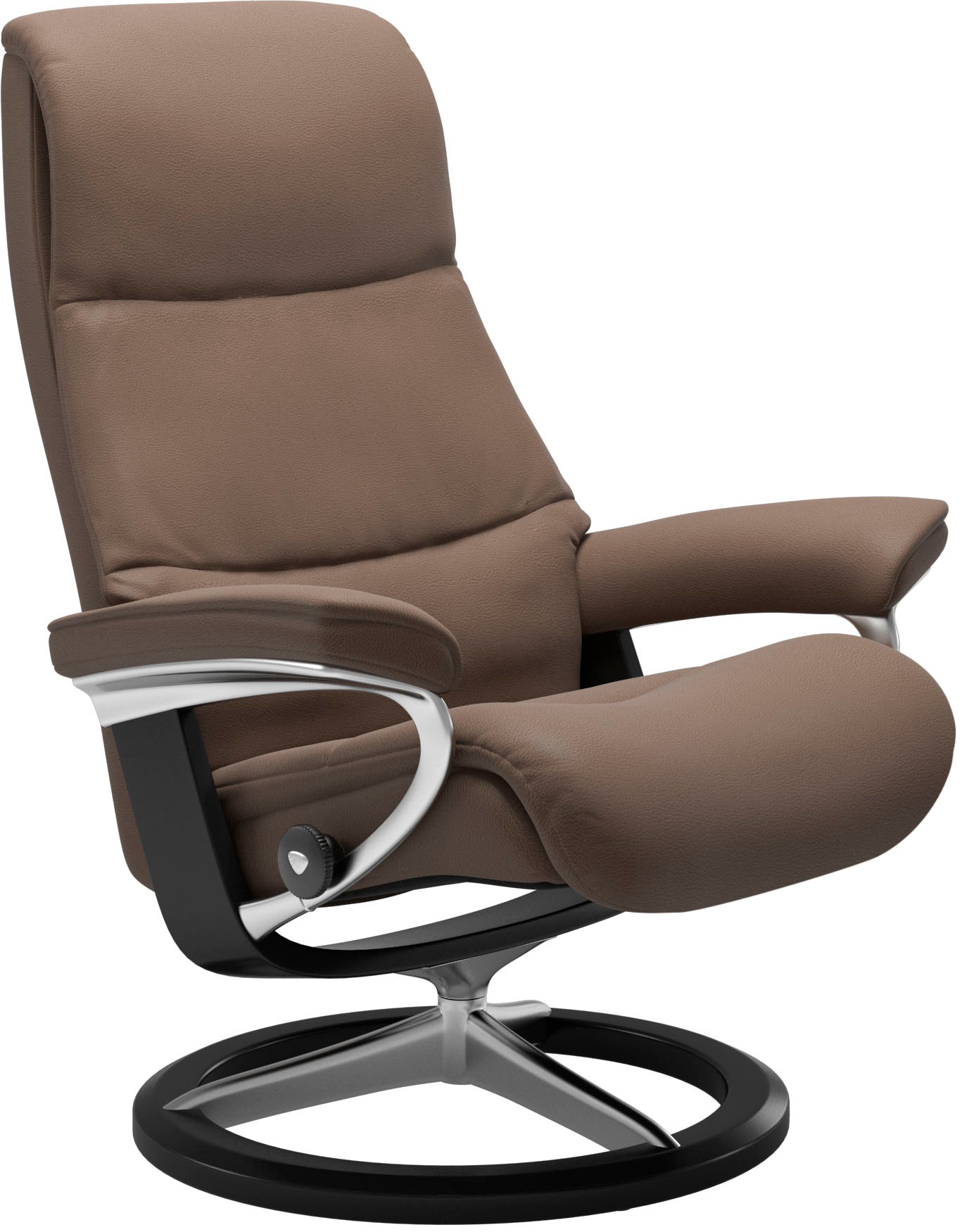 Stressless® Relaxsessel »View« mit Signature Base, Größe M,Gestell Schwarz