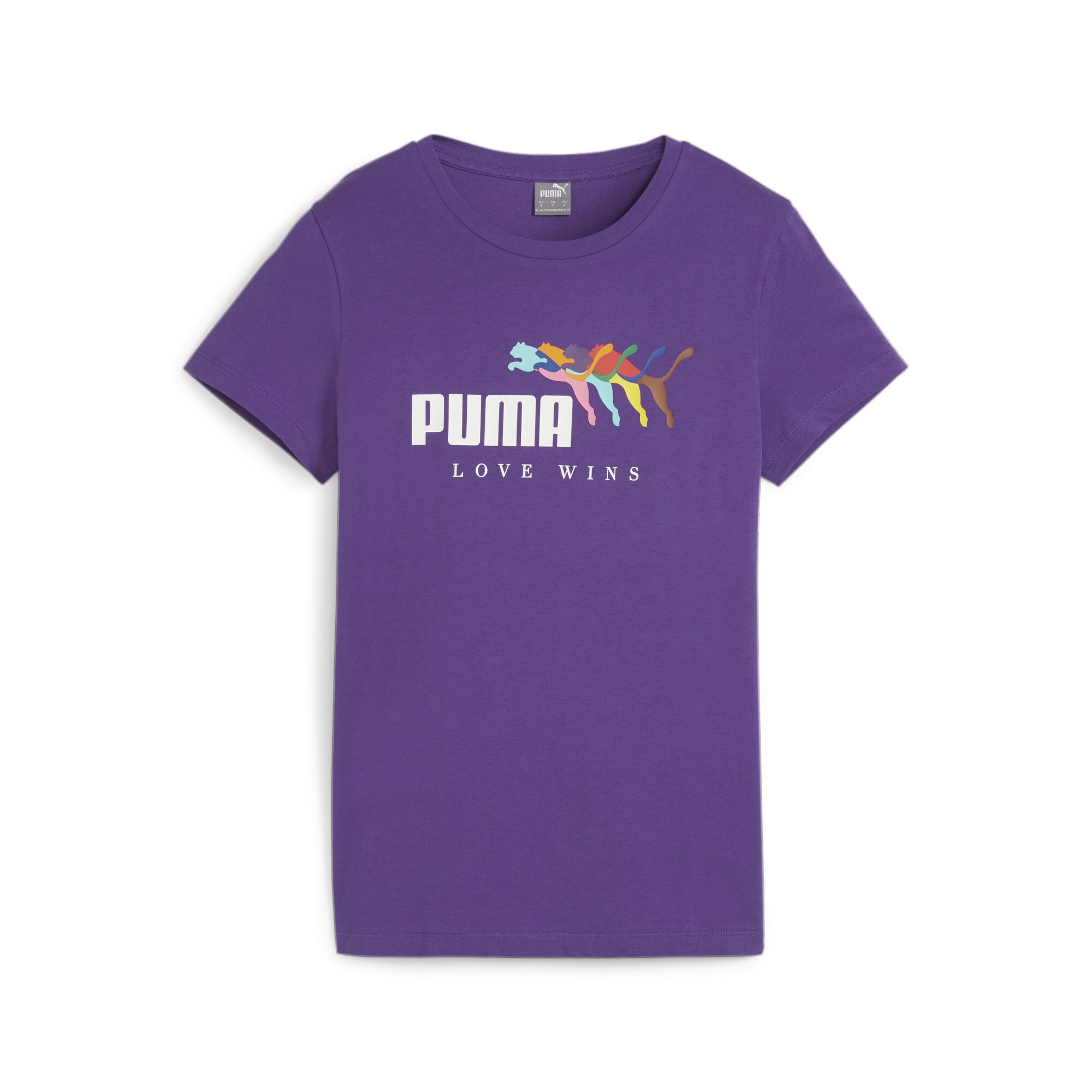 PUMA T-Shirt »ESS+ LOVE WINS T-Shirt Damen«