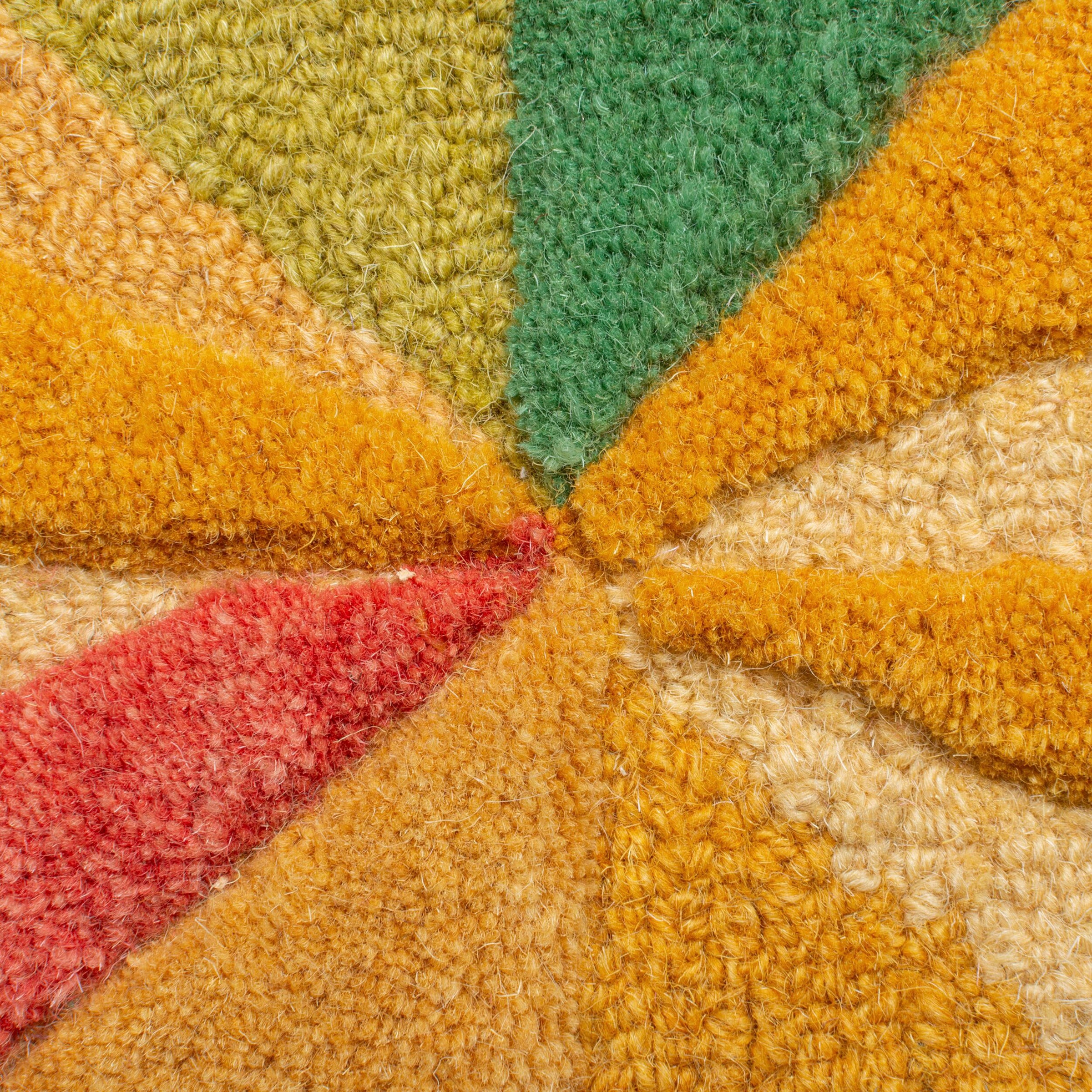 FLAIR RUGS Wollteppich »Reverie«, rechteckig, aus Naturfaser, 100% Wolle, mehrfarbig, geometrisches Muster