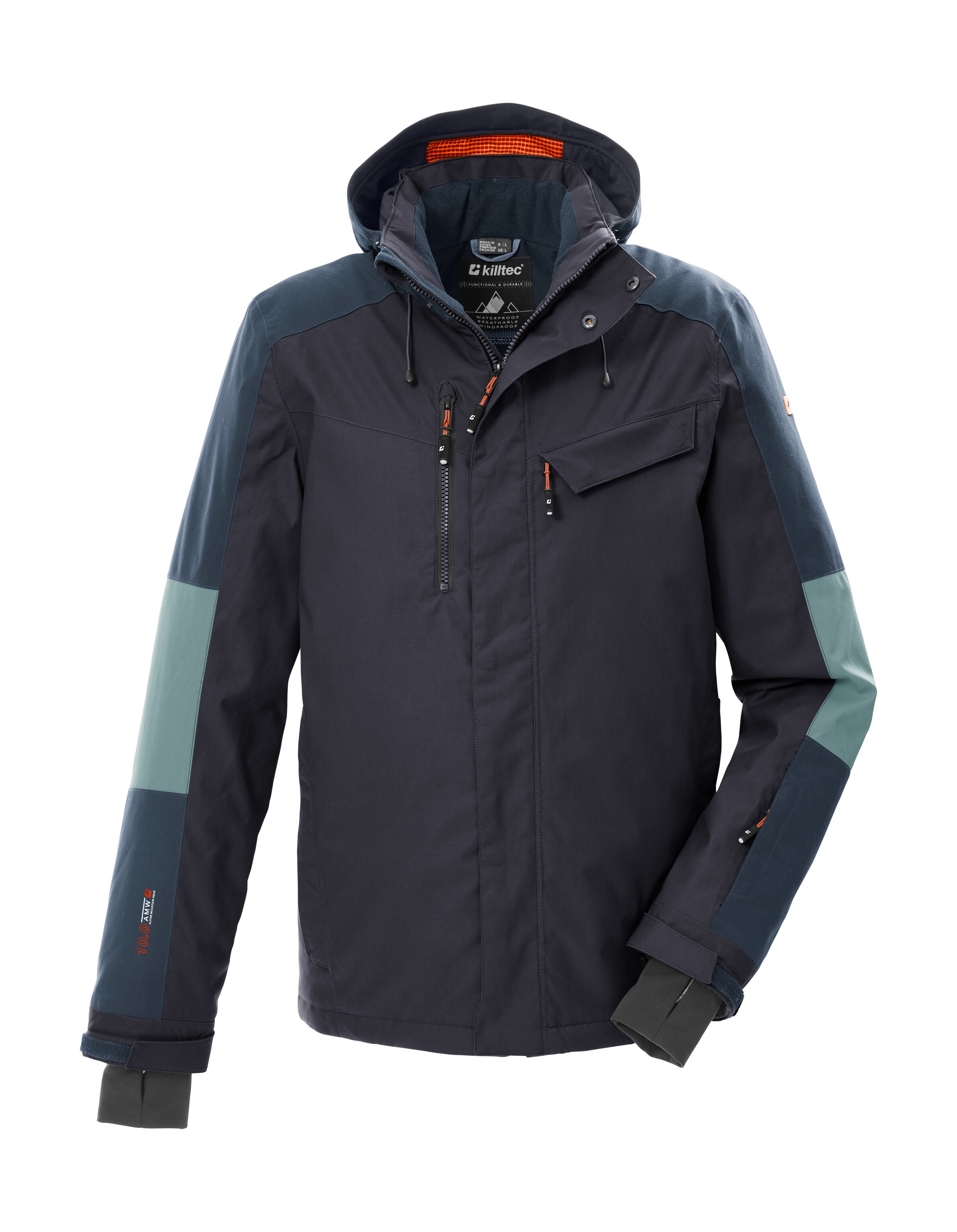 Killtec Skijacke "KSW 257 MN SKI JCKT" Skijacke: Wasserdicht, atmungsaktiv, günstig online kaufen