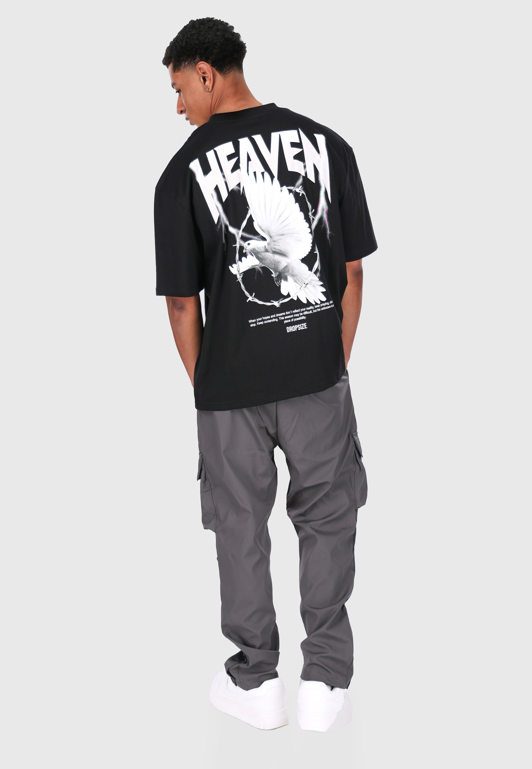 Dropsize T-Shirt »Dropsize HEAVY OVERSIZED HEAVEN DOVE T-SHIRT« 1 Stk.