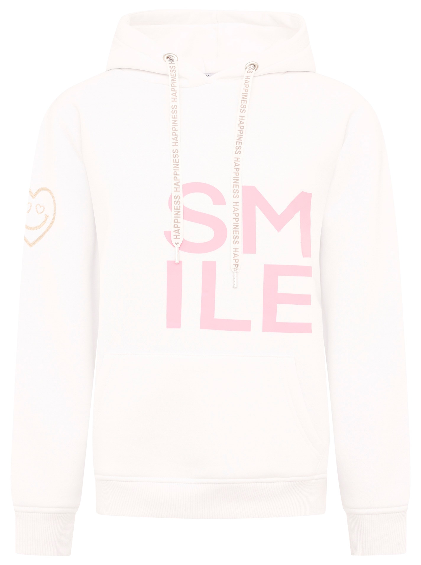 Zwillingsherz Hoodie »"Alissa"«, mit SMILE Print