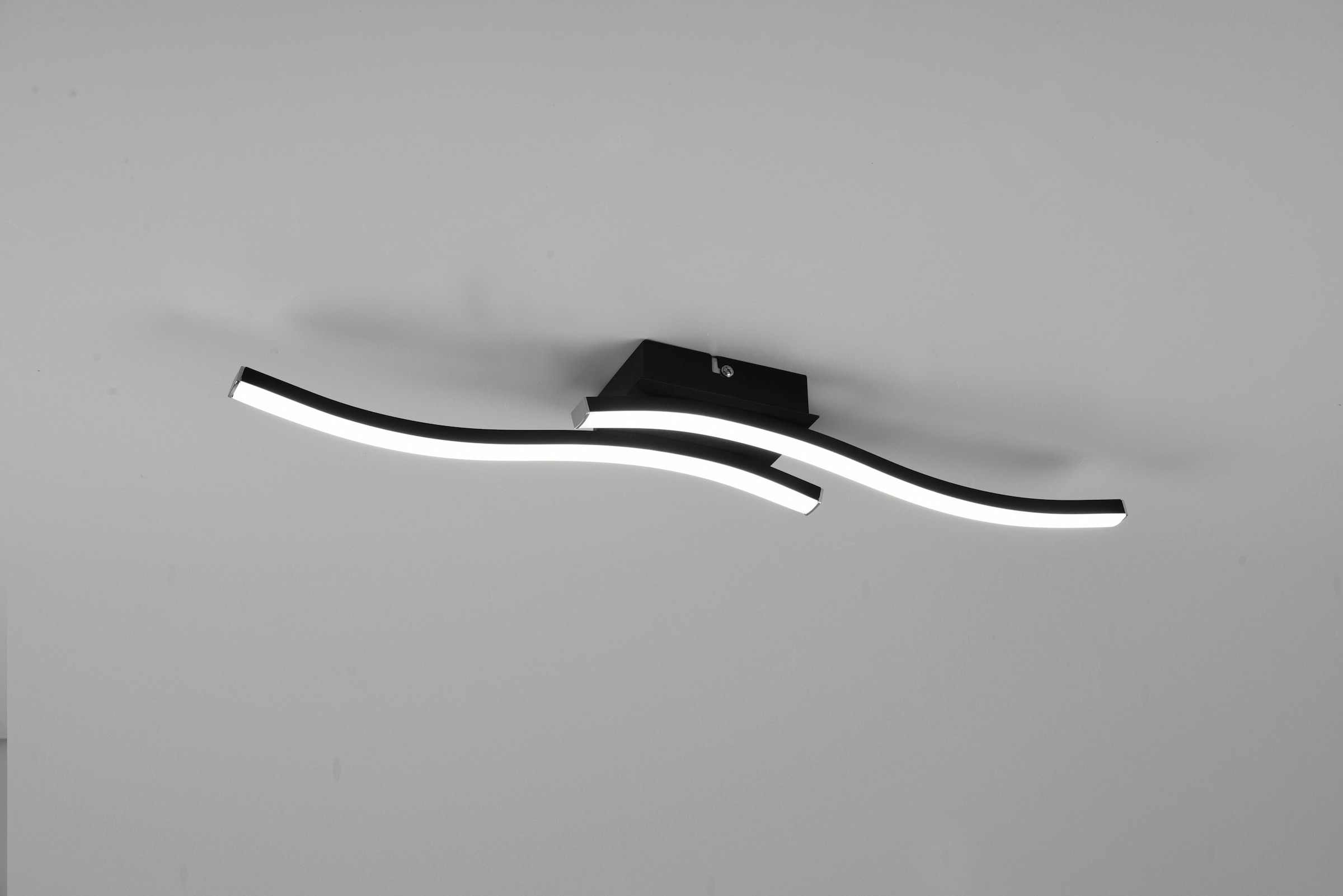 REALITY Leuchten LED Deckenleuchte »Route«, 2 flammig, Leuchtmittel LED-Modul | LED fest integriert, moderne Deckenlampe 2-flammig, LEDs mit 2x 500 Lumen