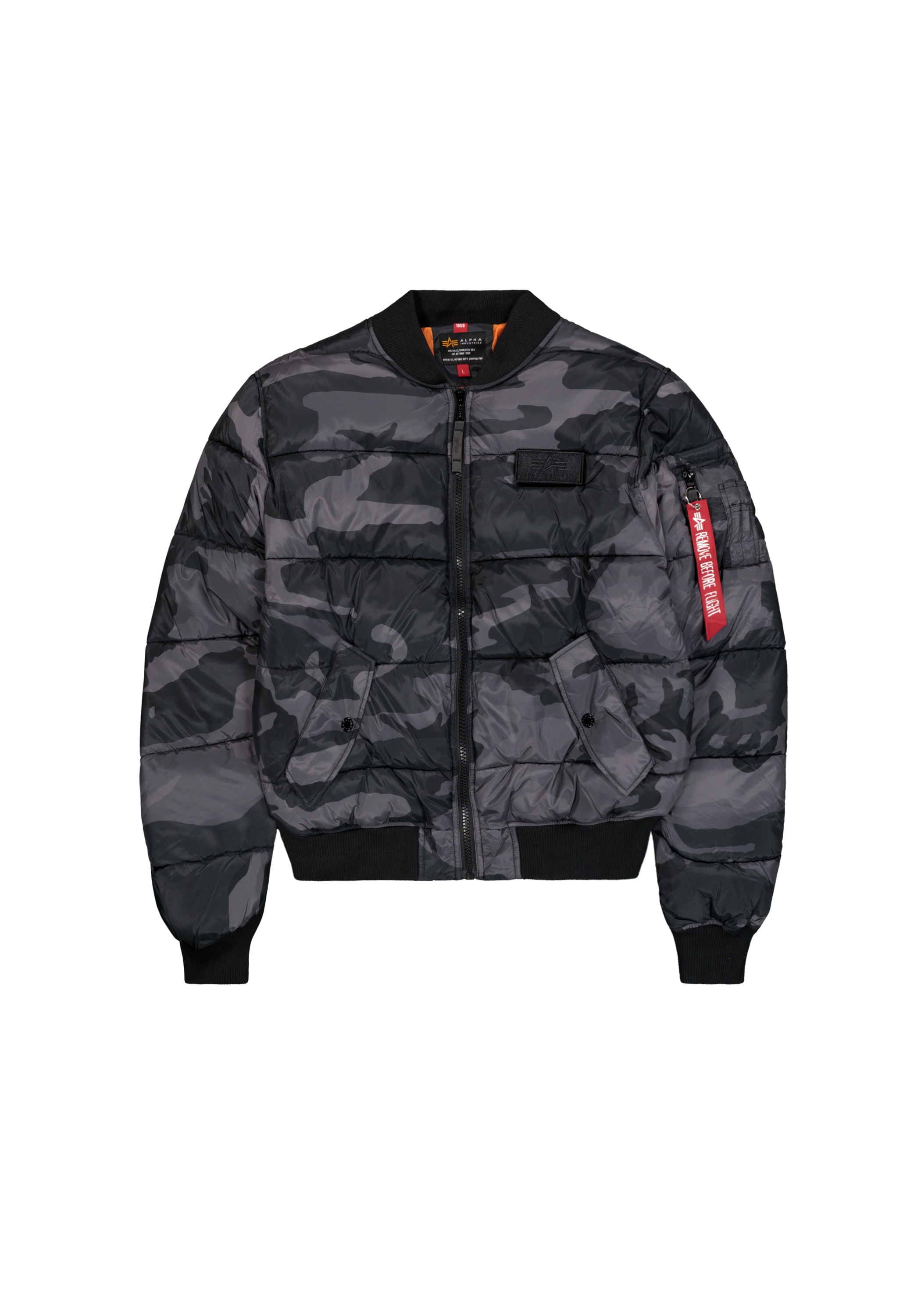 Alpha Industries "MA-1 Puffer Bomber Camo" günstig online kaufen