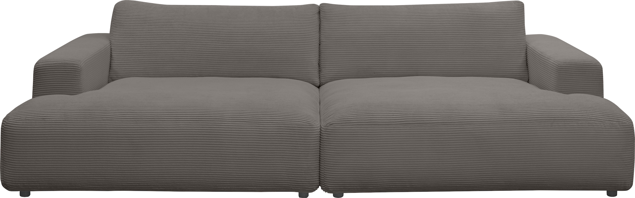 GALLERY M branded by Musterring Loungesofa "Lucia", Cord-Bezug, Breite 292 cm