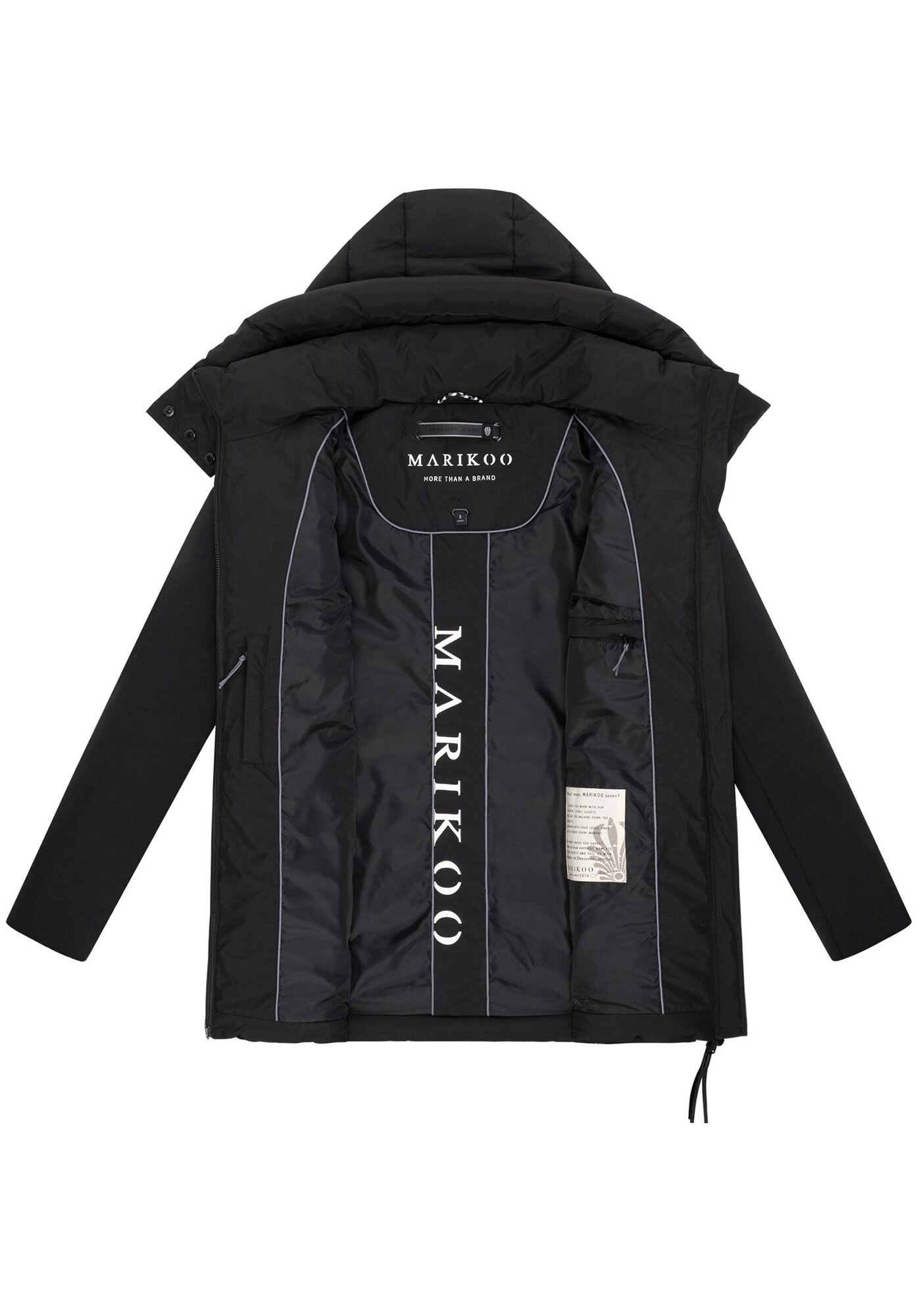 Marikoo Winterjacke »Tivaa«, Feminine Silhouette