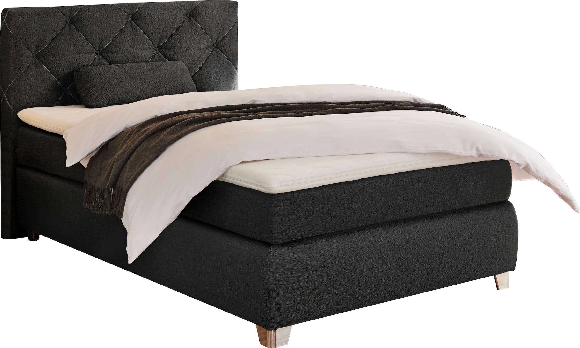 Jockenhöfer Gruppe Boxspringbett "Finja" mit Topper und Zierkissen, erhältl günstig online kaufen