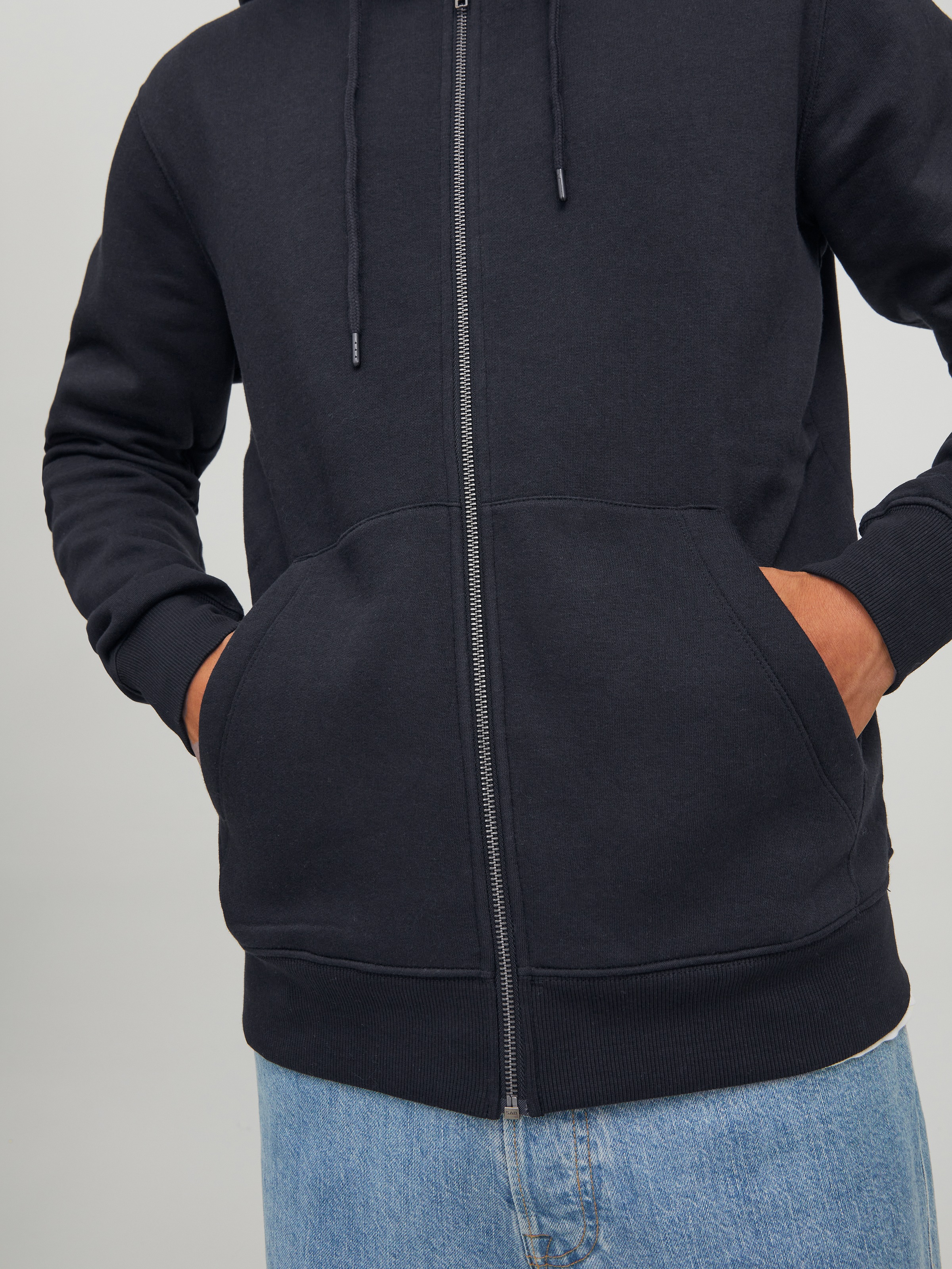 Jack & Jones Kapuzensweatjacke "JJESTAR Basic Hoodie, Eingrifftaschen und a günstig online kaufen