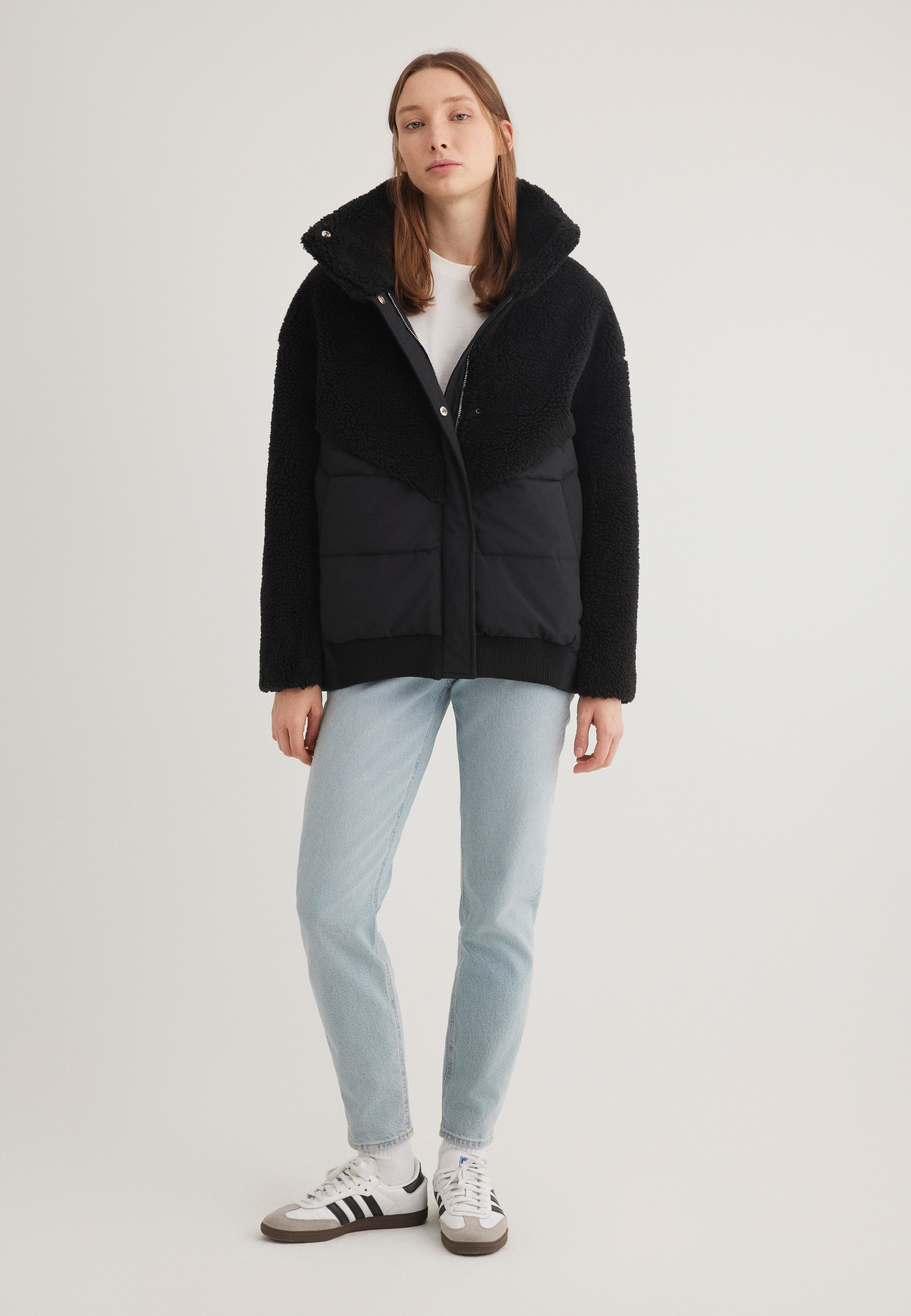 Mavi Blouson "SHERPA PUFFER", Jacke Sherpa günstig online kaufen