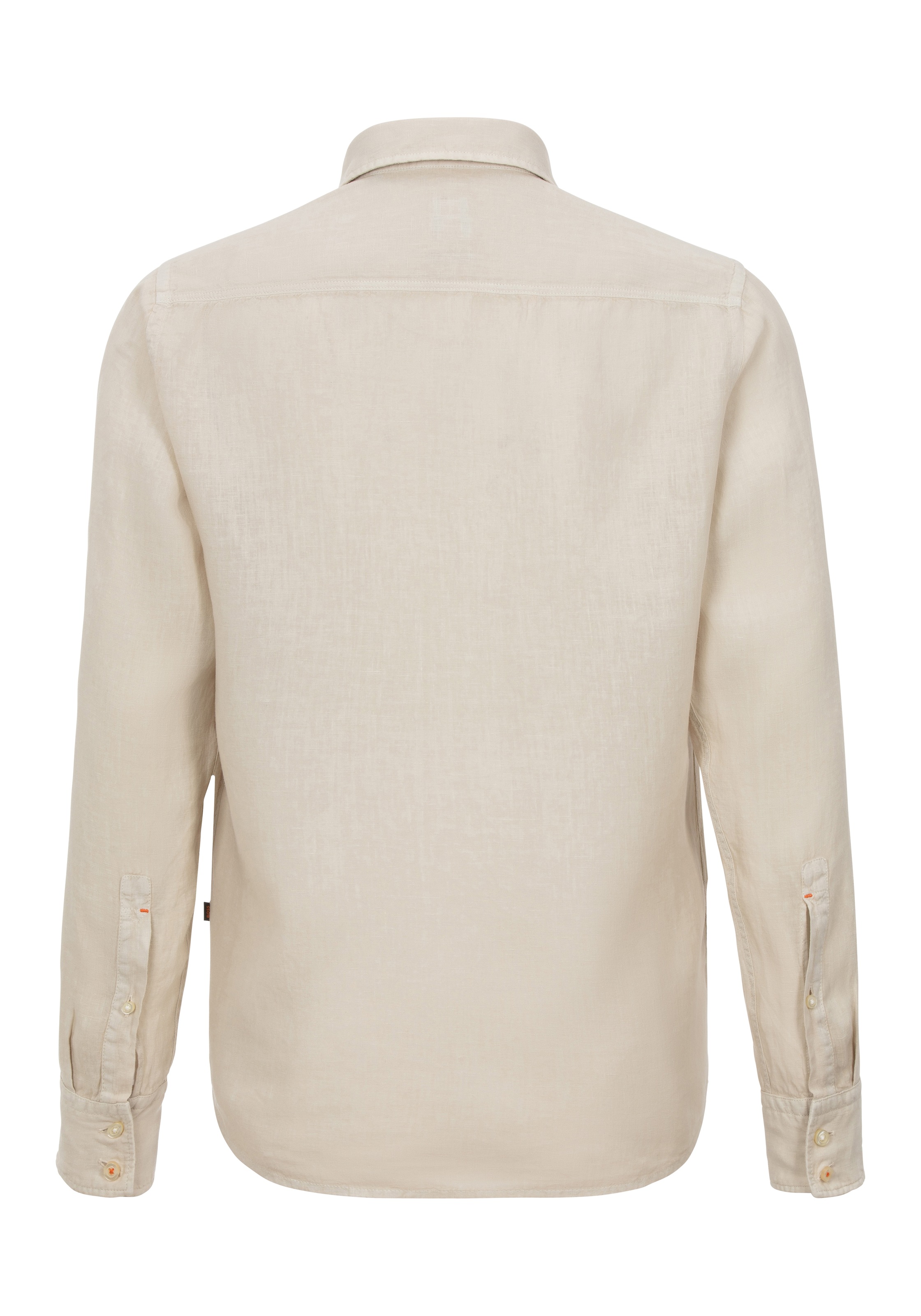 BOSS ORANGE Leinenhemd "Relegant" 100% Leinen Regular Fit Atmungsaktiv günstig online kaufen