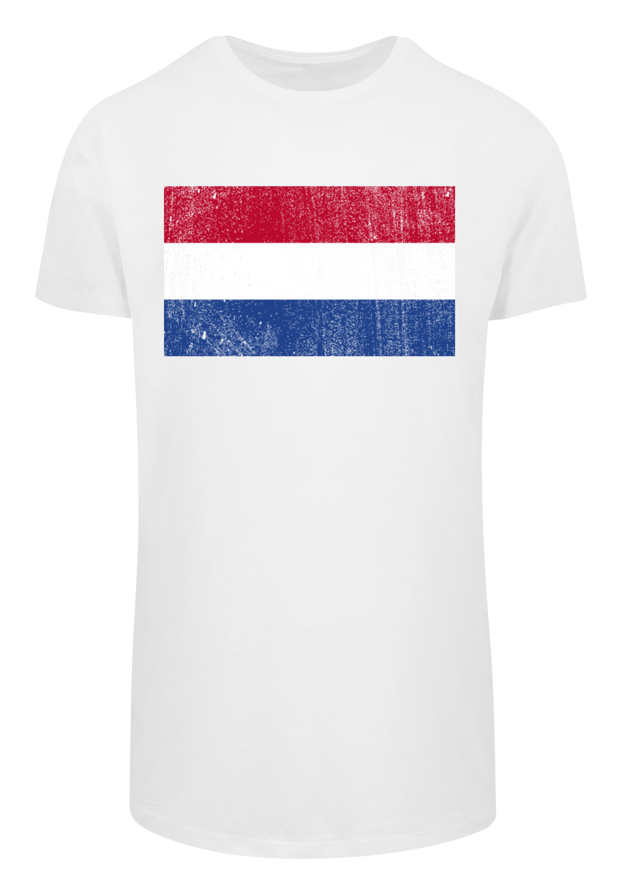 F4NT4STIC T-Shirt "Netherlands NIederlande Holland Flagge distressed", Prin günstig online kaufen