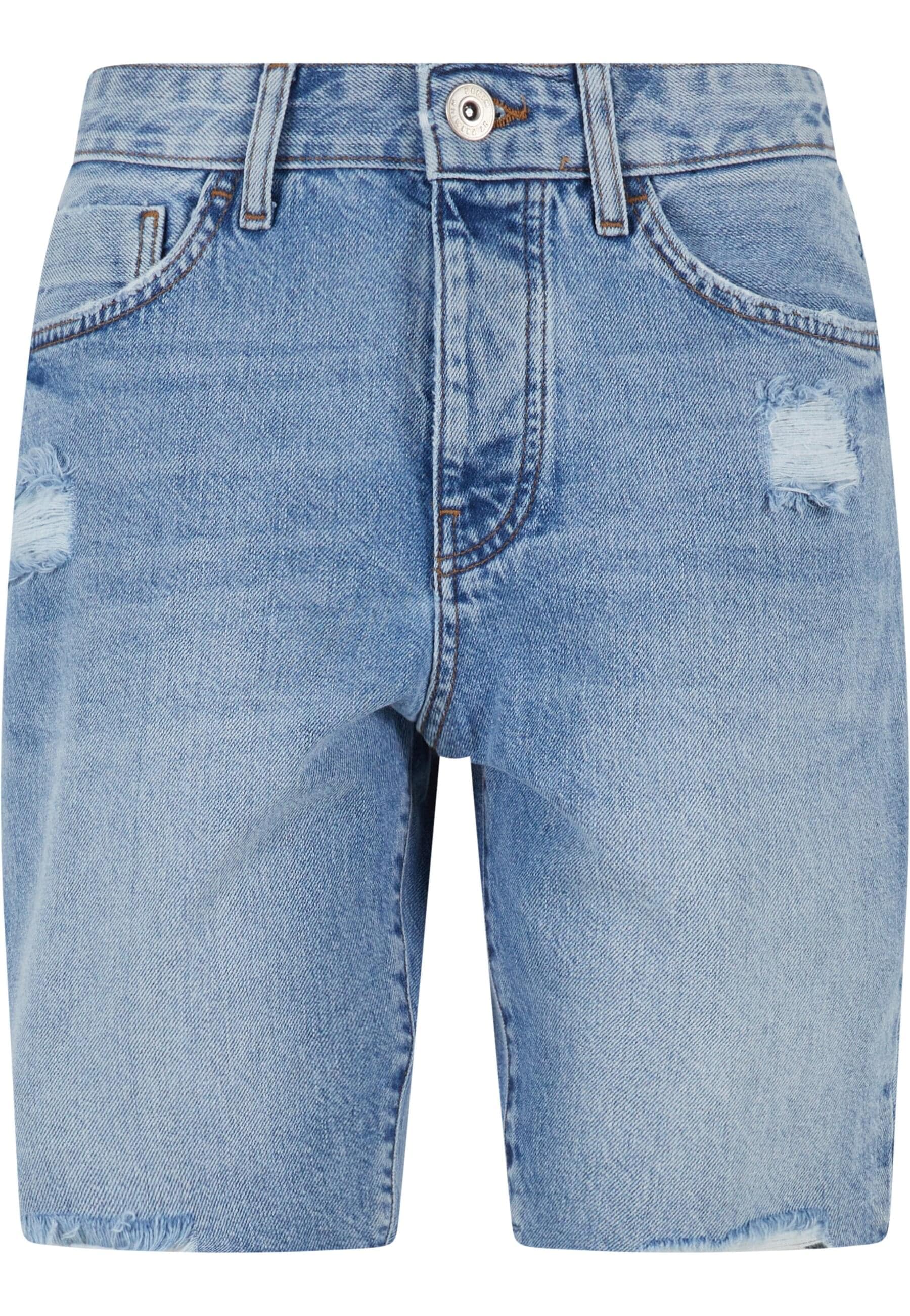 2Y Studios Bequeme Jeans "2Y Studios Herren 2Y Destroyed Denim Shorts"