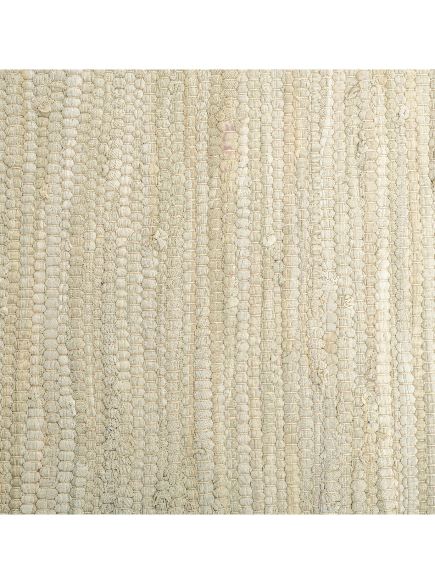 Theko Handwoven Cotton Rug Natural 140x70 cm 3