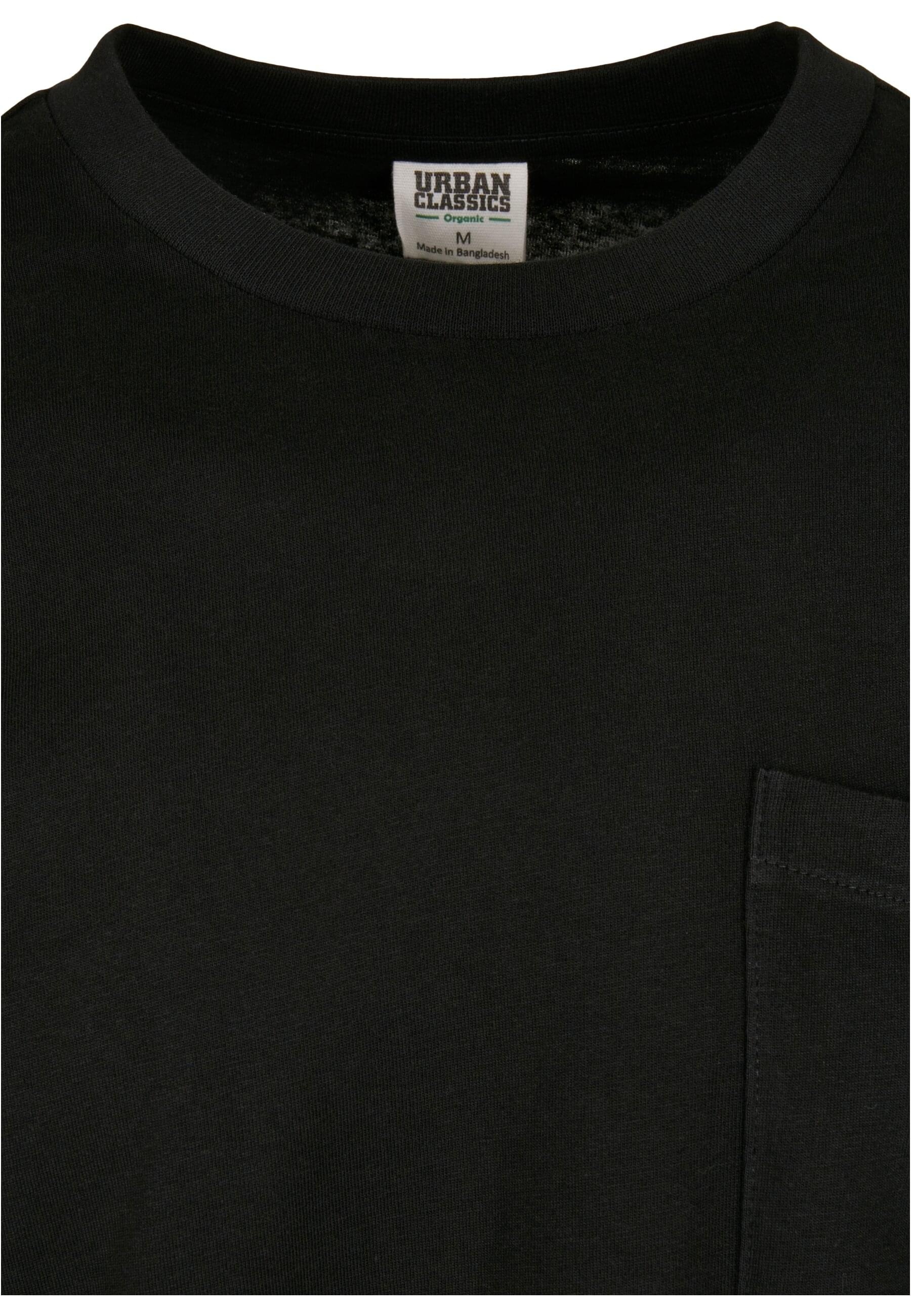 URBAN CLASSICS Longsleeve »Urban Classics Herren Organic Basic Pocket LS«, (1 tlg.)