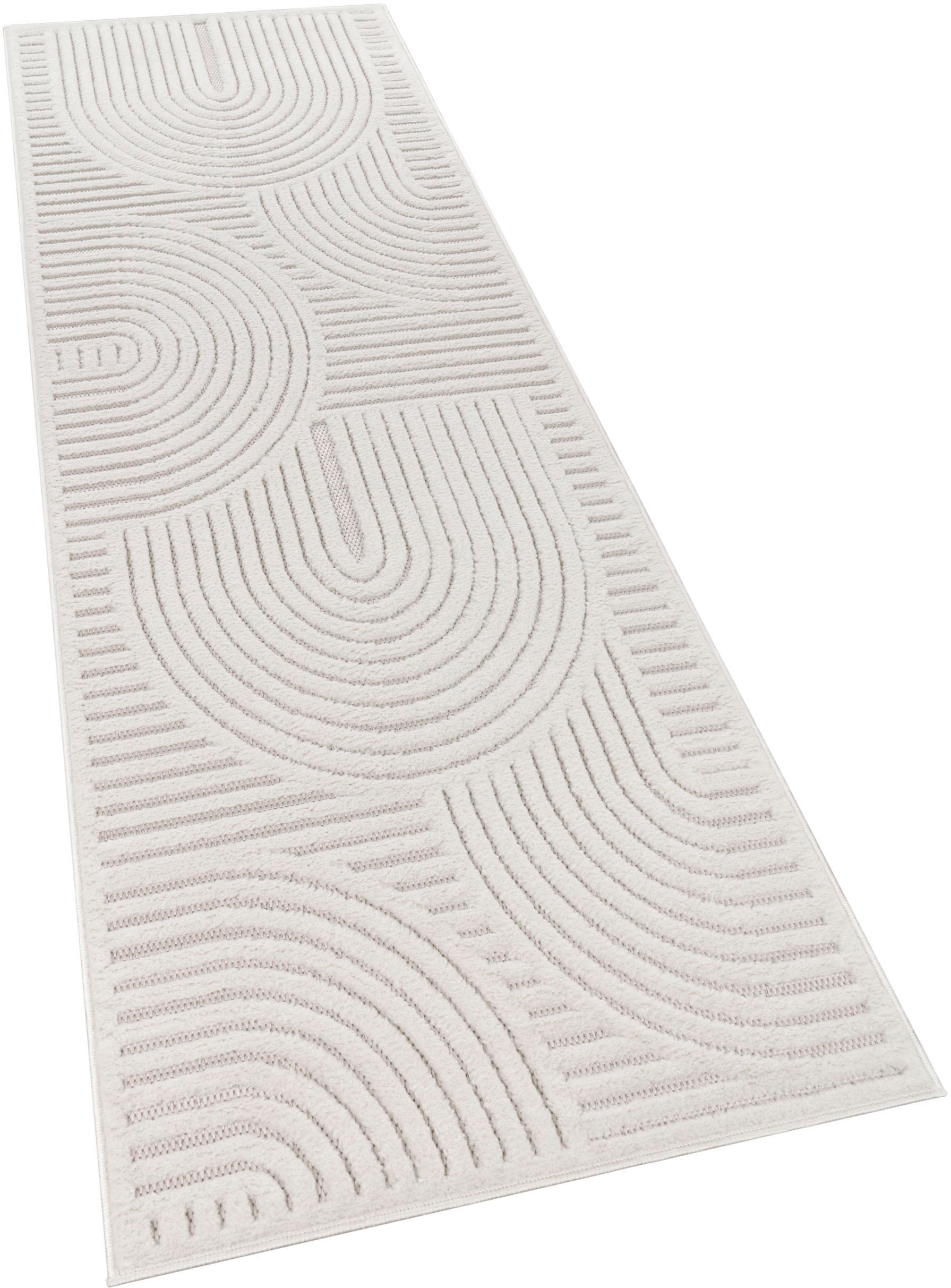 Paco Home Teppich "Livorno 674" rechteckig 14 mm Höhe Uni Farben, moderner günstig online kaufen